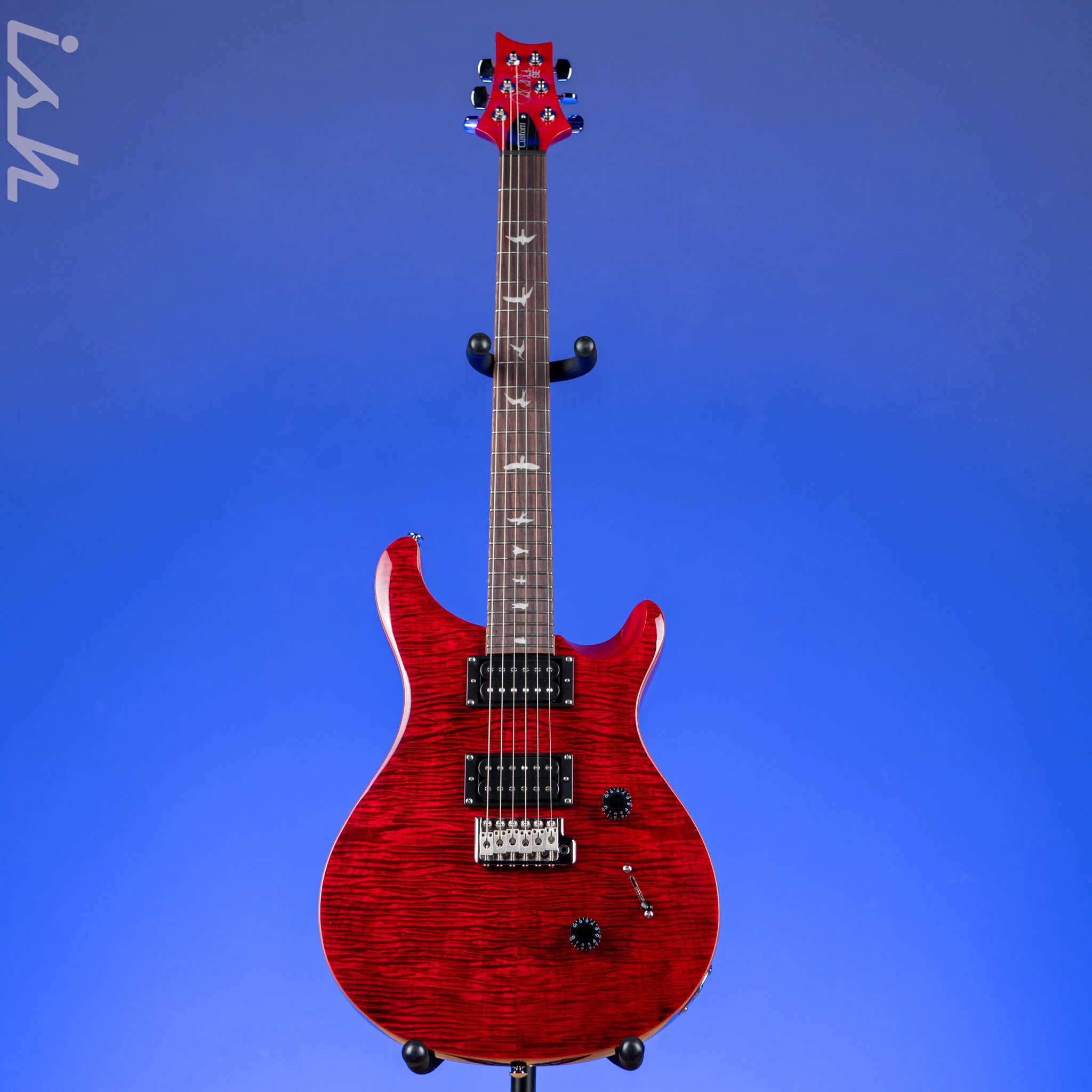 PRS SE Custom 24 Electric Guitar Ruby - Image 2
