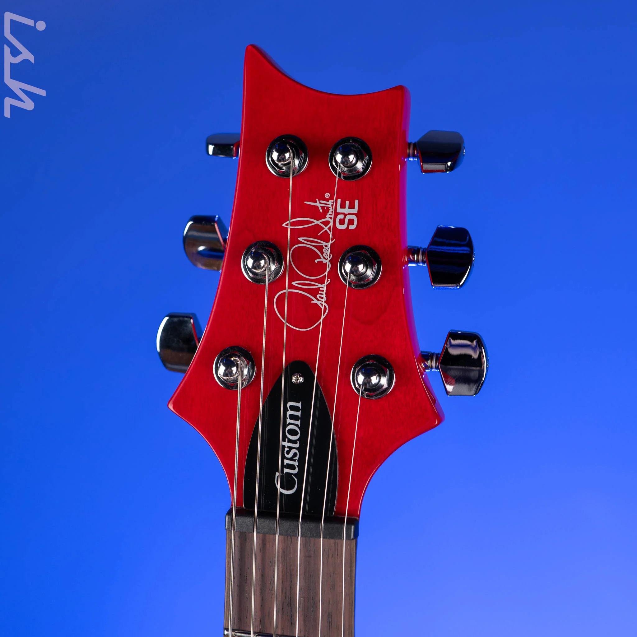 PRS SE Custom 24 Electric Guitar Ruby Demo - Image 5