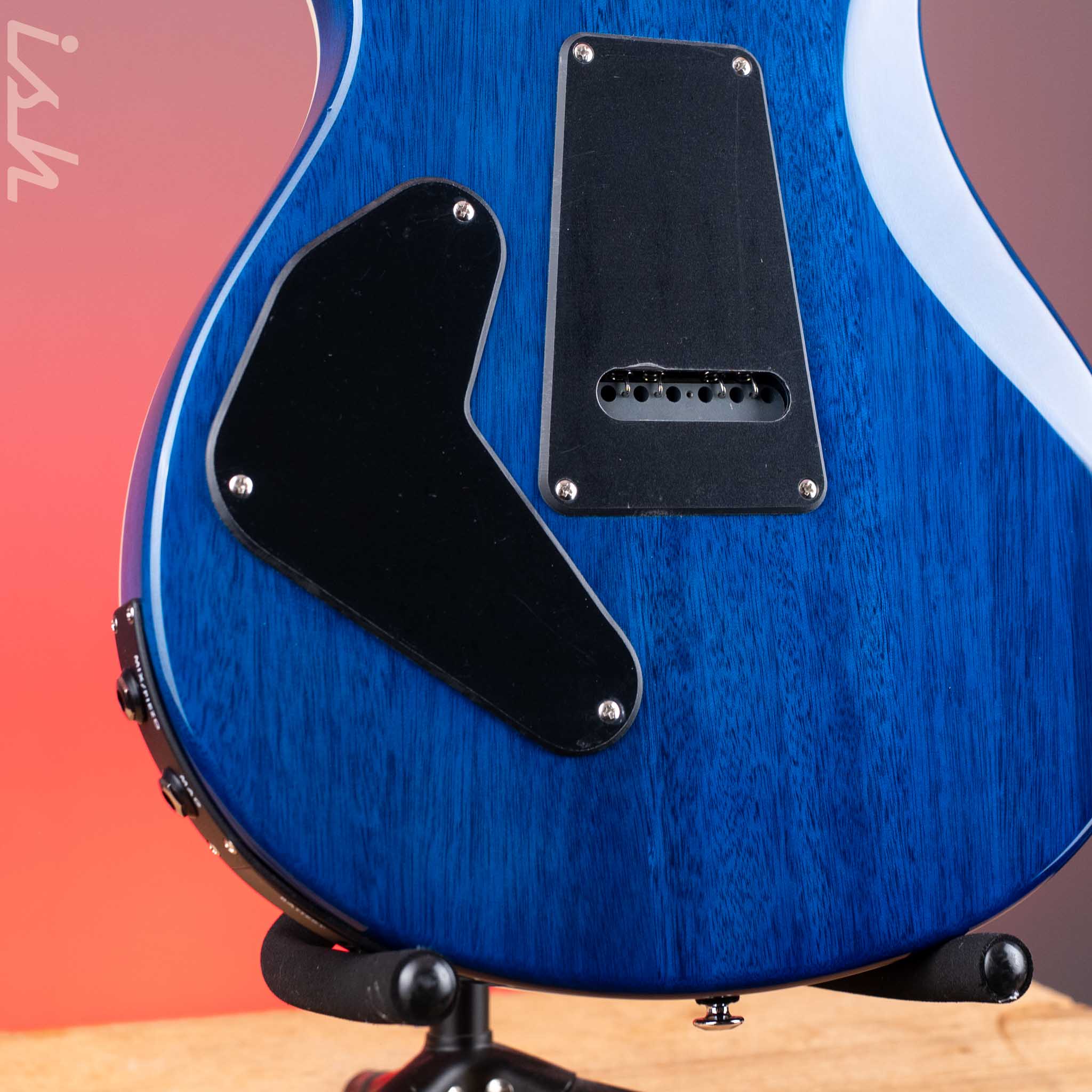 2024 PRS SE Custom 24 Semi-Hollow Piezo Lake Blue - Image 9