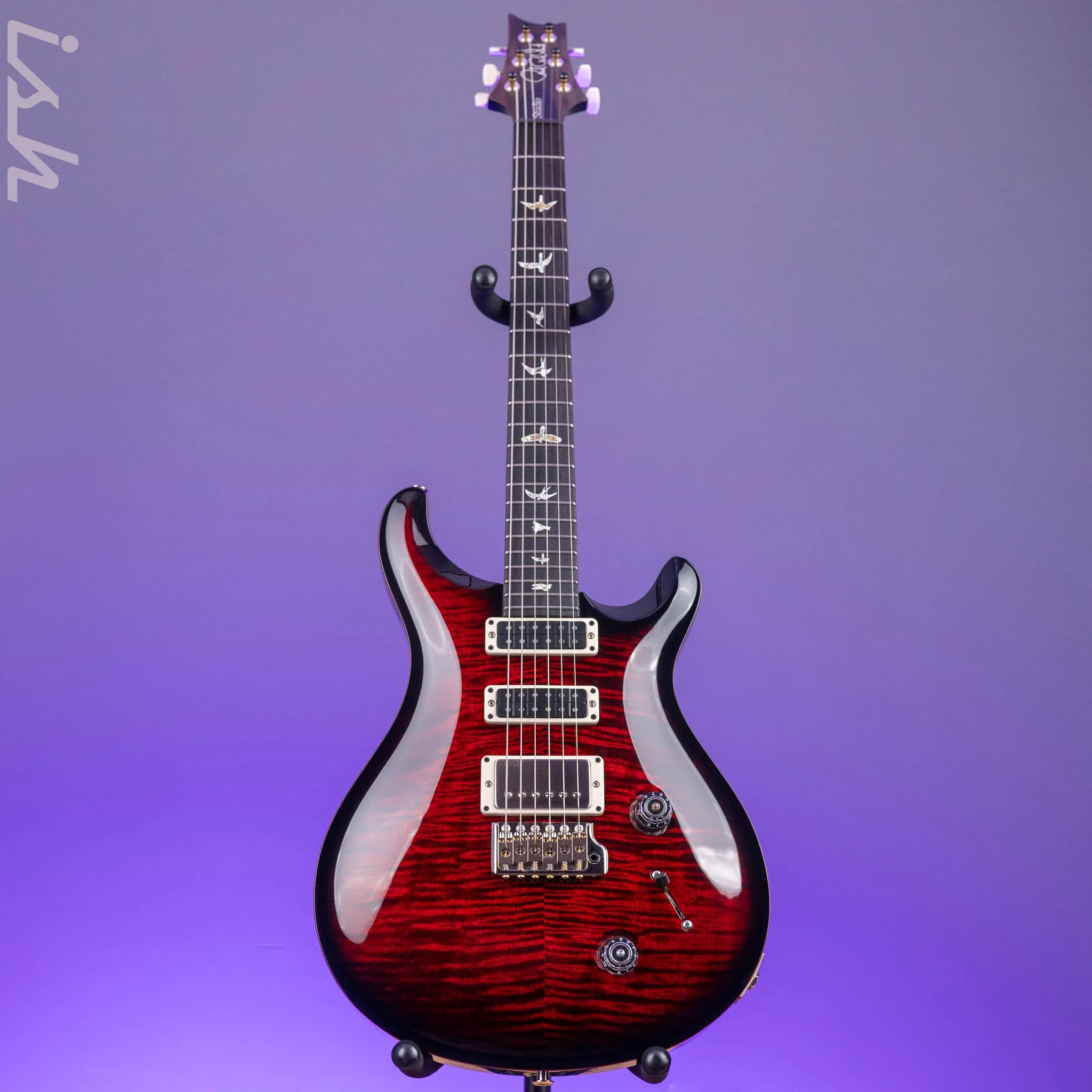 2024 PRS Studio 22 Electric Guitar Fire Smokeburst - Image 2