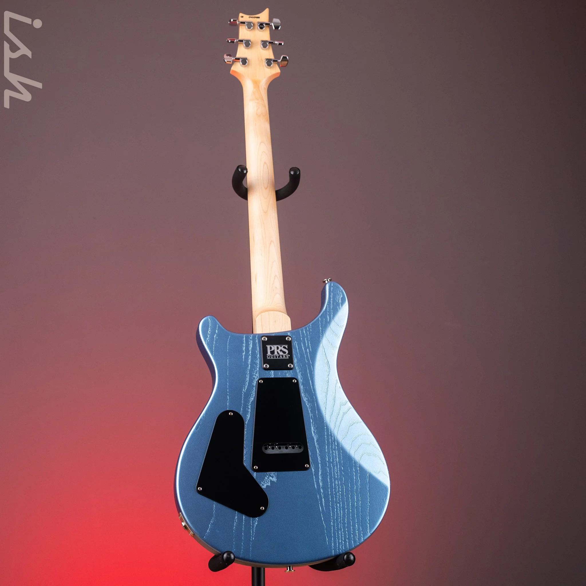 2025 PRS CE 24-08 Limited Edition Swamp Ash Frost Blue Metallic - Image 7