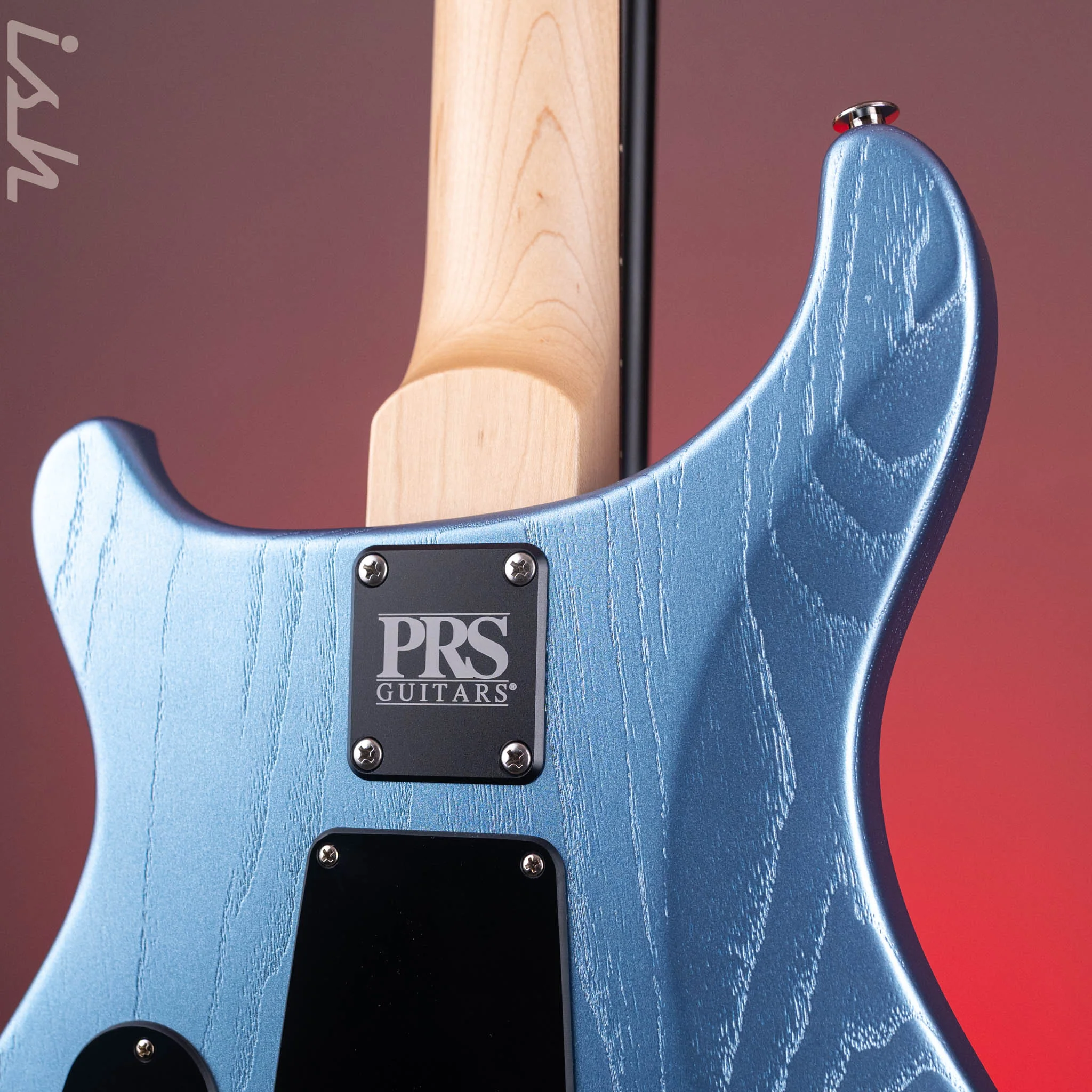 2025 PRS CE 24-08 Limited Edition Swamp Ash Frost Blue Metallic - Image 9