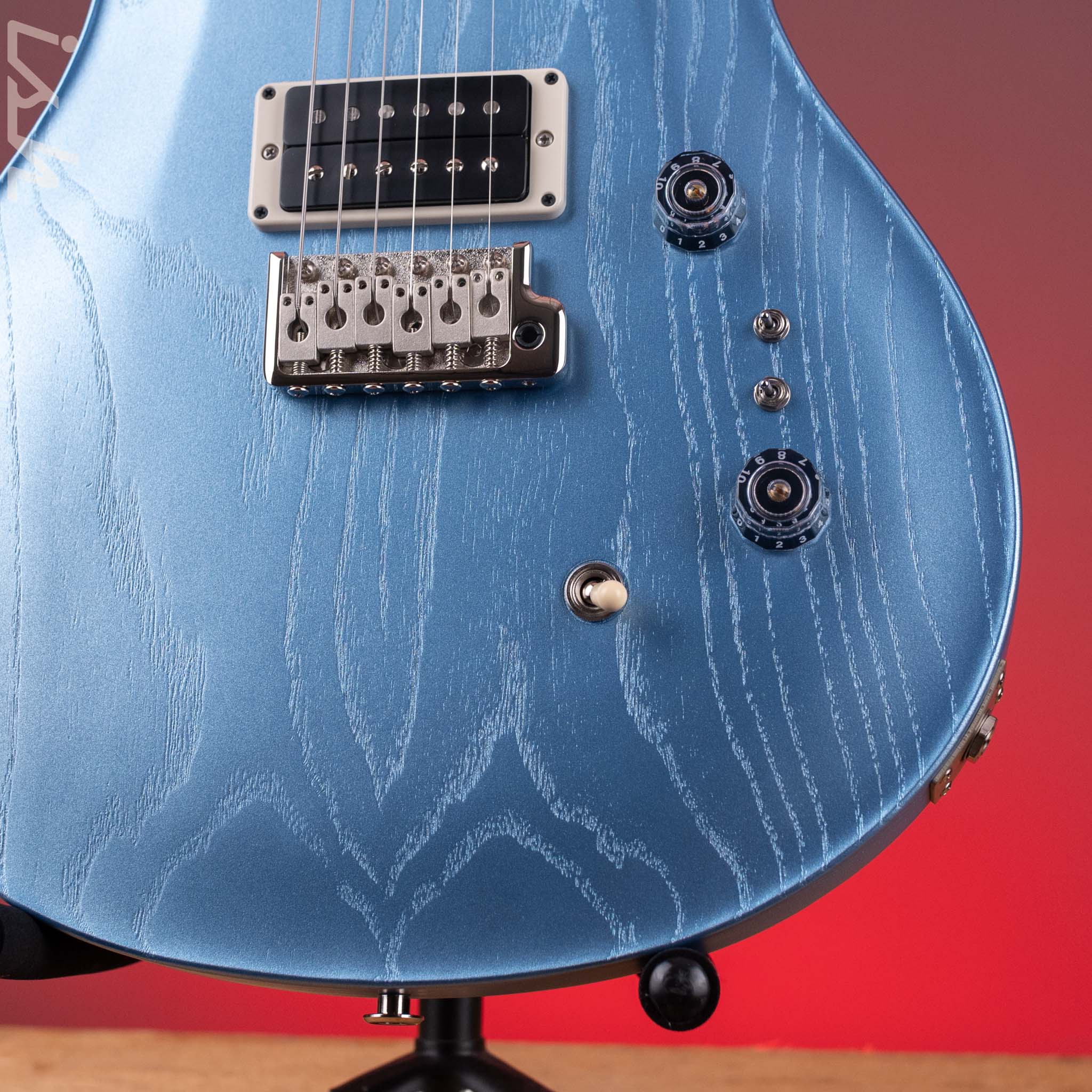 2025 PRS CE 24-08 Swamp Ash Limited Edition Frost Blue Metallic - Image 5