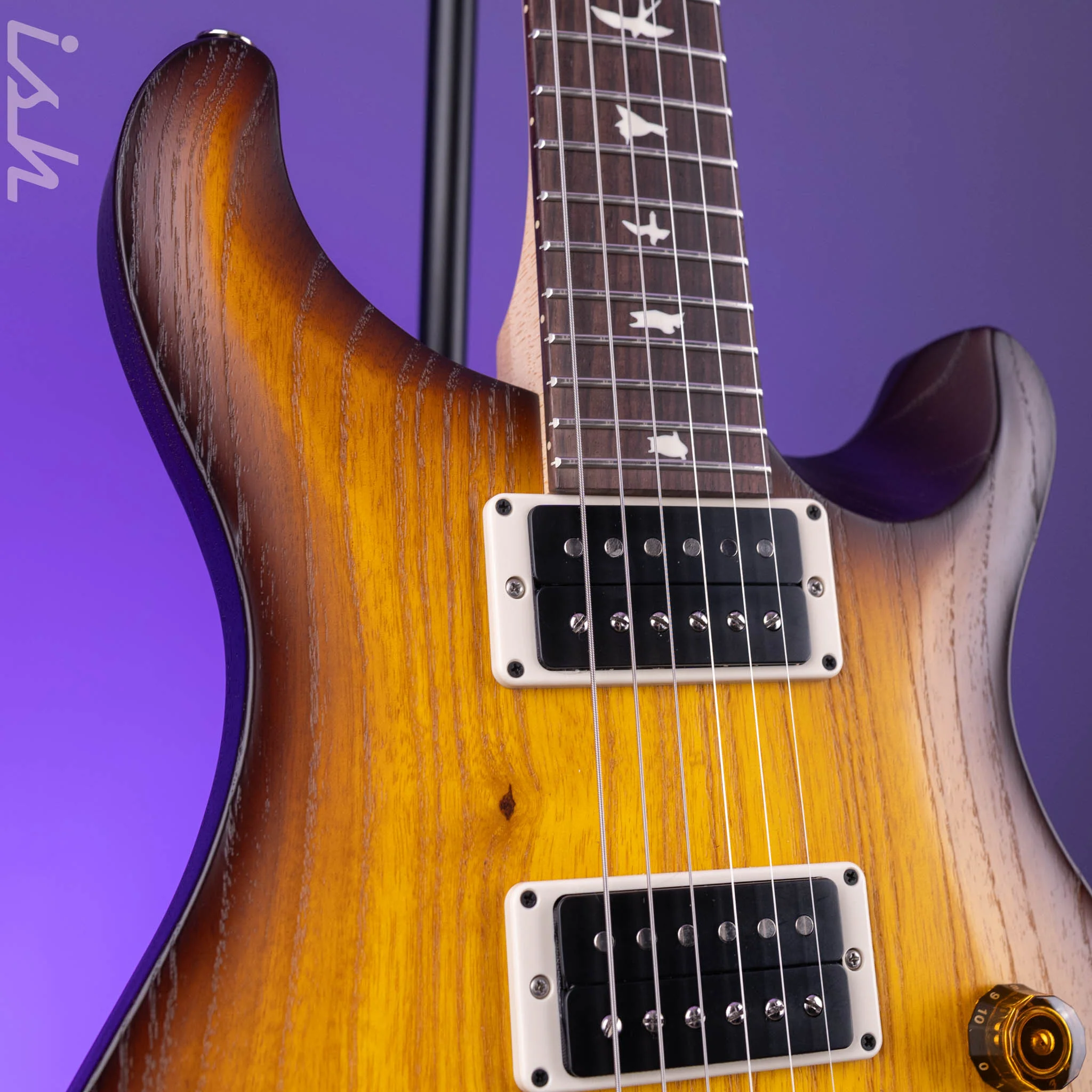 2025 PRS CE 24-08 Swamp Ash Limited Edition McCarty Tobacco Sunburst - Image 4
