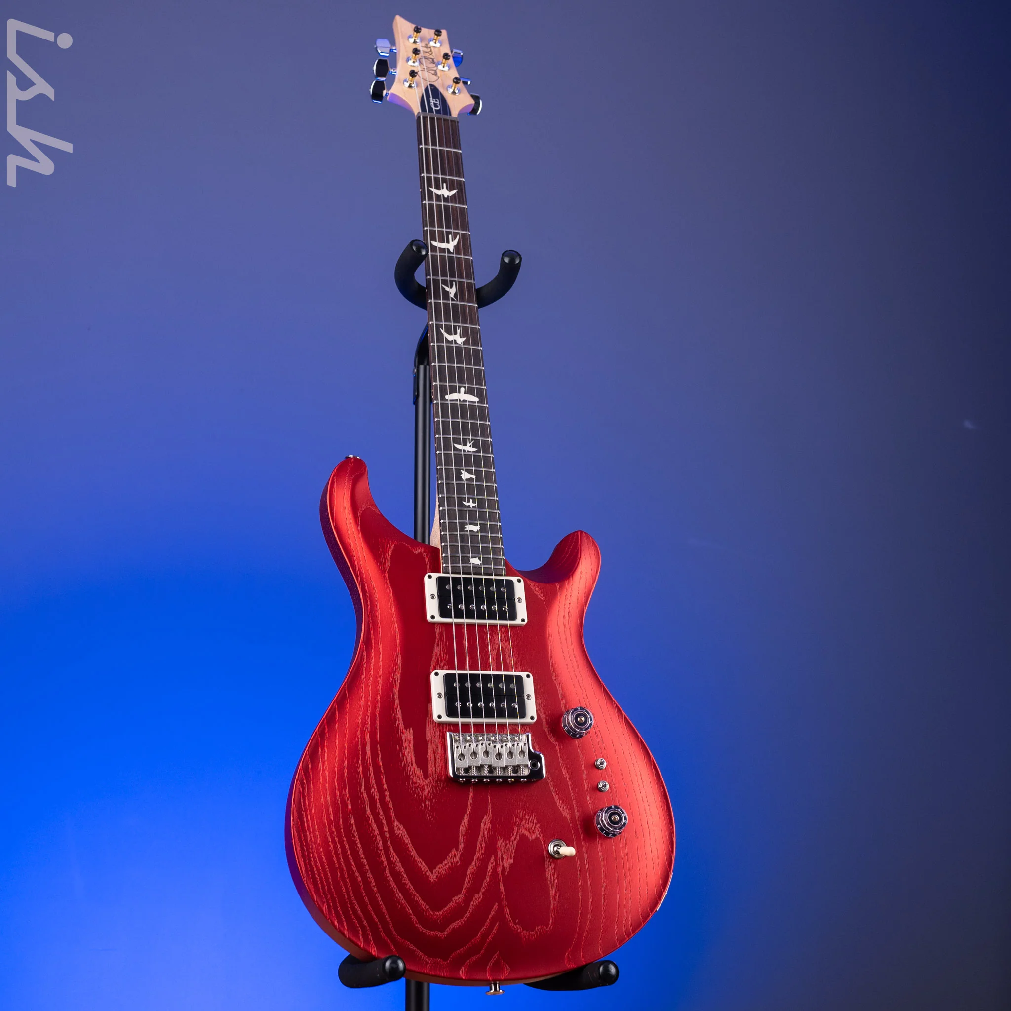 2025 PRS CE 24-08 Swamp Ash Limited Edition Red Apple Metallic - Image 2
