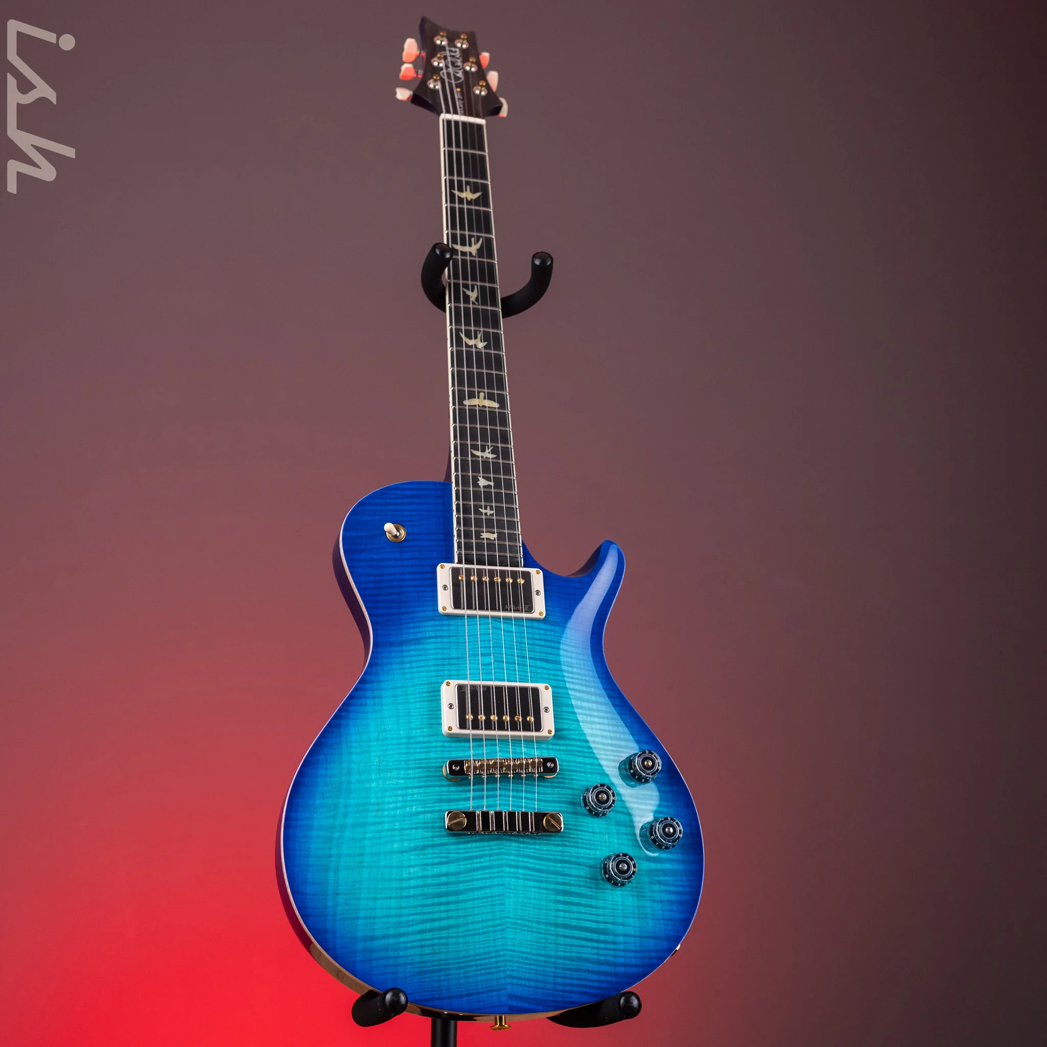 2025 PRS Wood Library McCarty 594 Singlecut 10-Top Makena Blue - Image 2