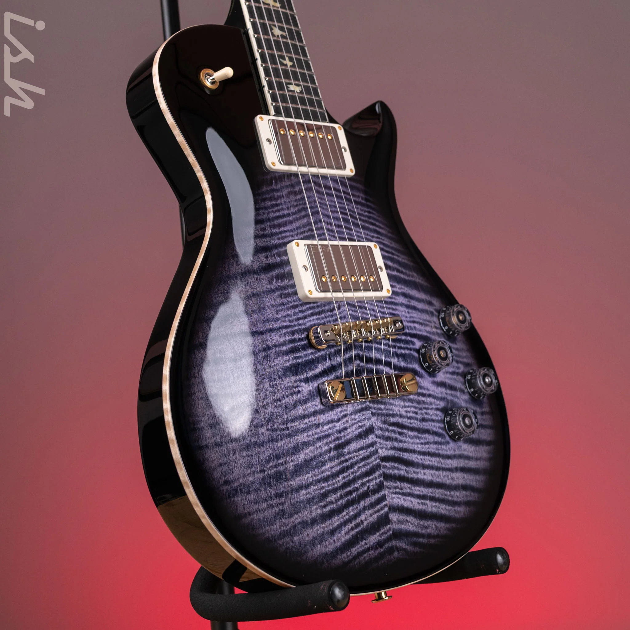 2025 PRS Wood Library McCarty 594 Singlecut 10-Top Purple Mist - Image 3