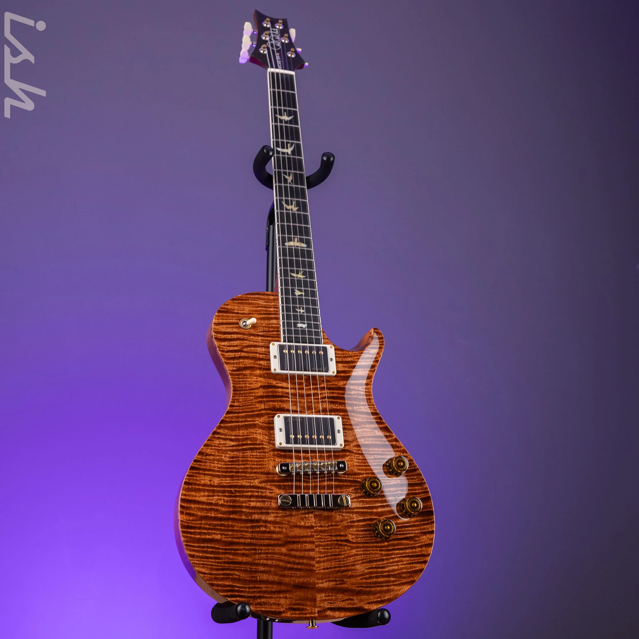 2025 PRS Wood Library McCarty Singlecut 594 10-Top Copper - Image 2