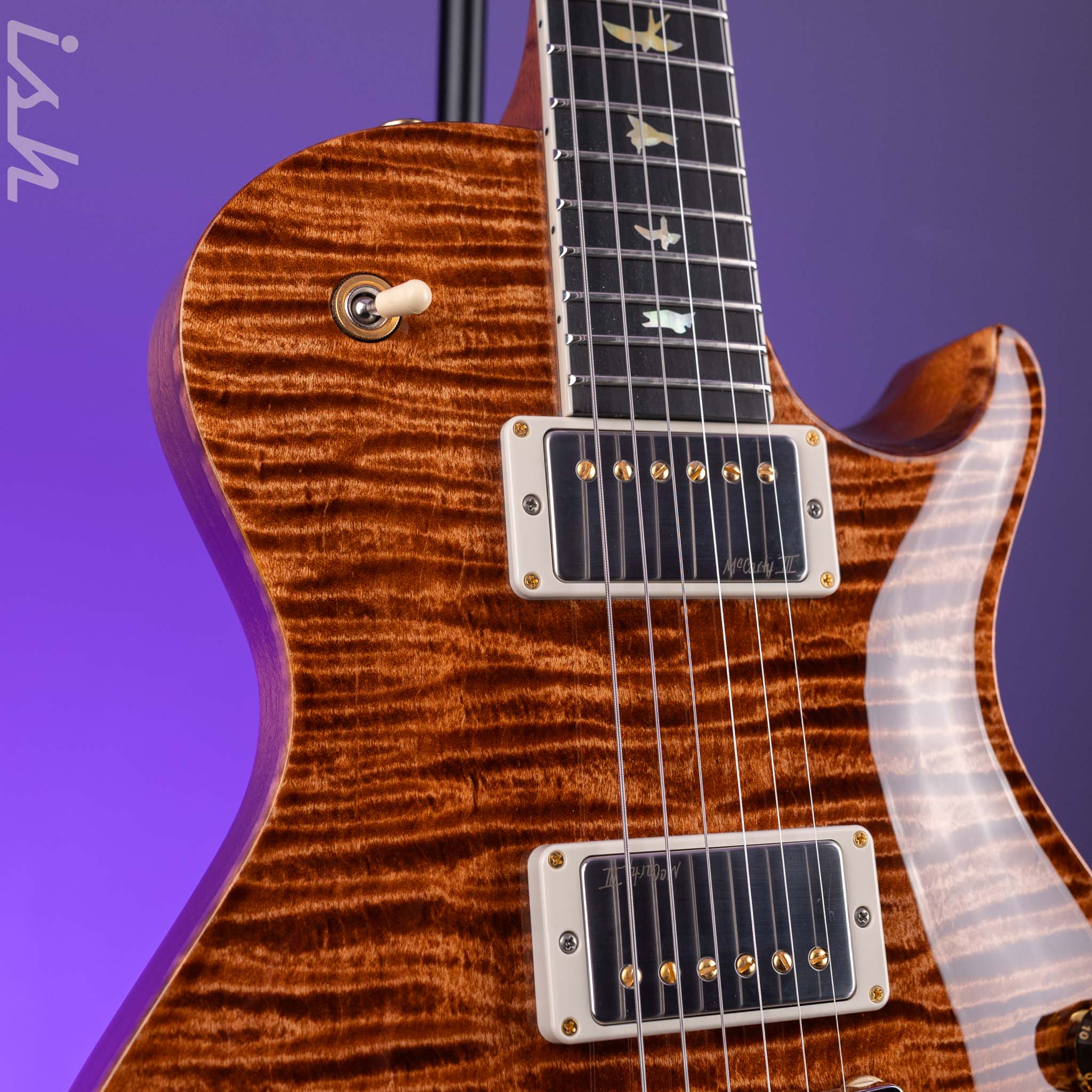 2025 PRS Wood Library McCarty Singlecut 594 10-Top Copper - Image 4