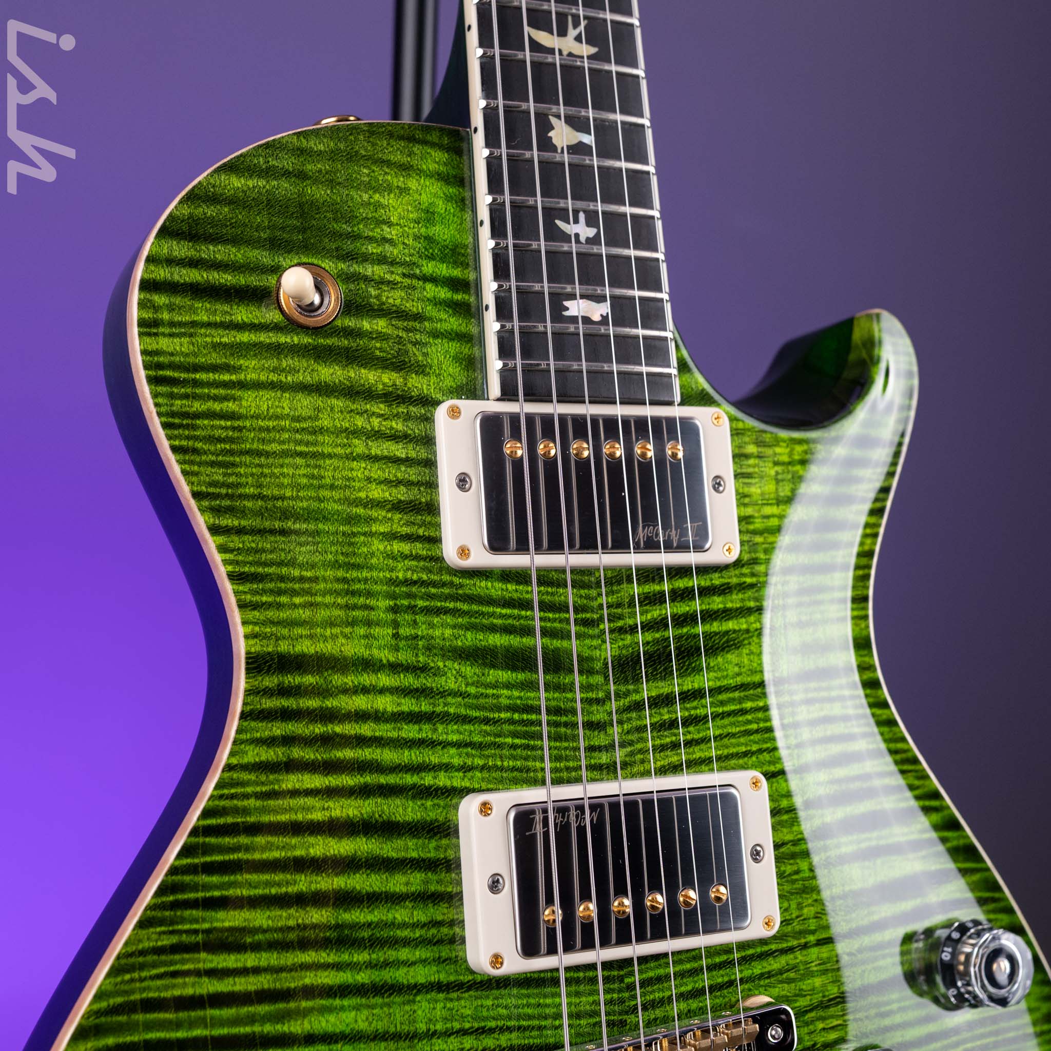 PRS Wood Library McCarty 594 Singlecut 594 10-Top Jade - Image 4