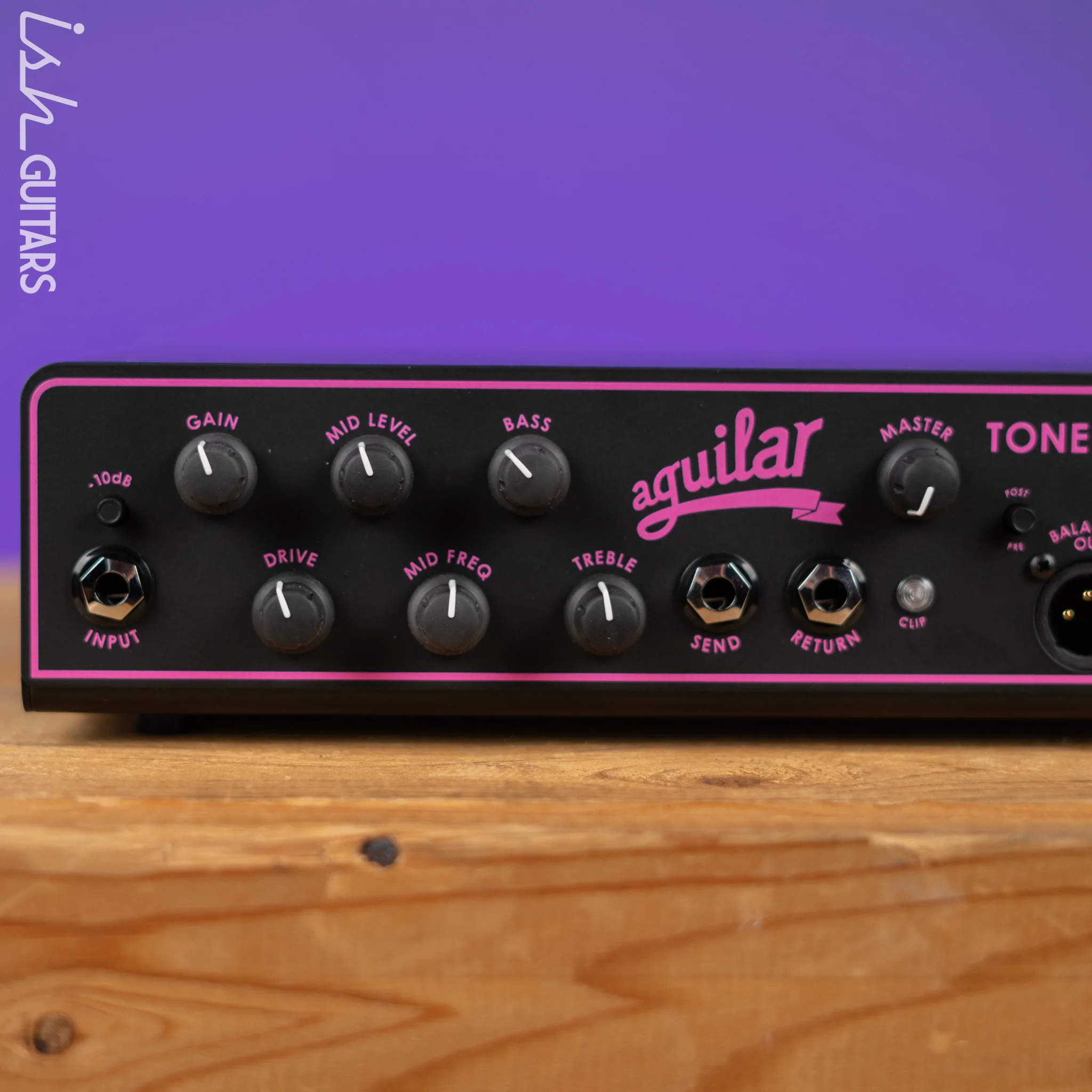 Aguilar Tone Hammer 500 Limited Edition Breast Cancer Awareness  Black and Pink Demo - Image 2