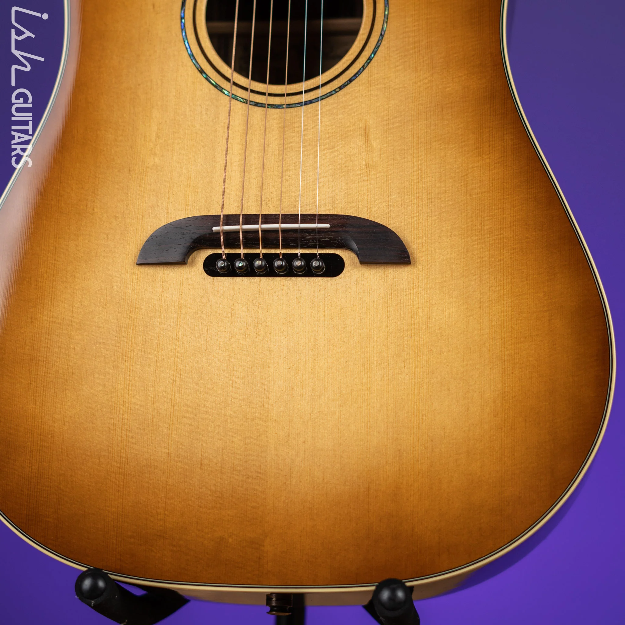 Alvarez Yairi DY70CESHB Standard Series Acoustic-Electric Guitar Shadow Burst - Image 5