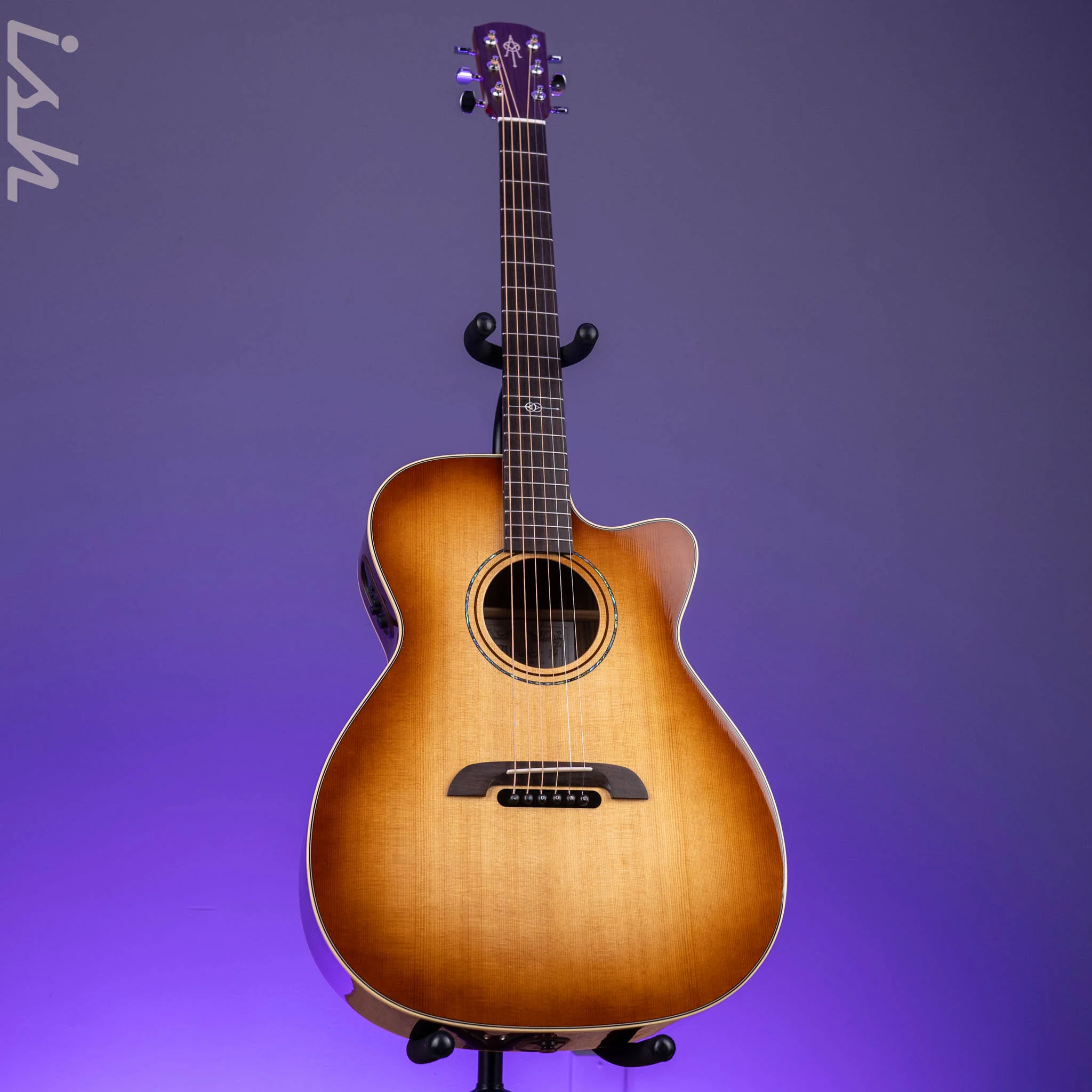 Alvarez FY70ce Yairi Standard Acoustic-Electric Guitar Shadowburst - Image 2