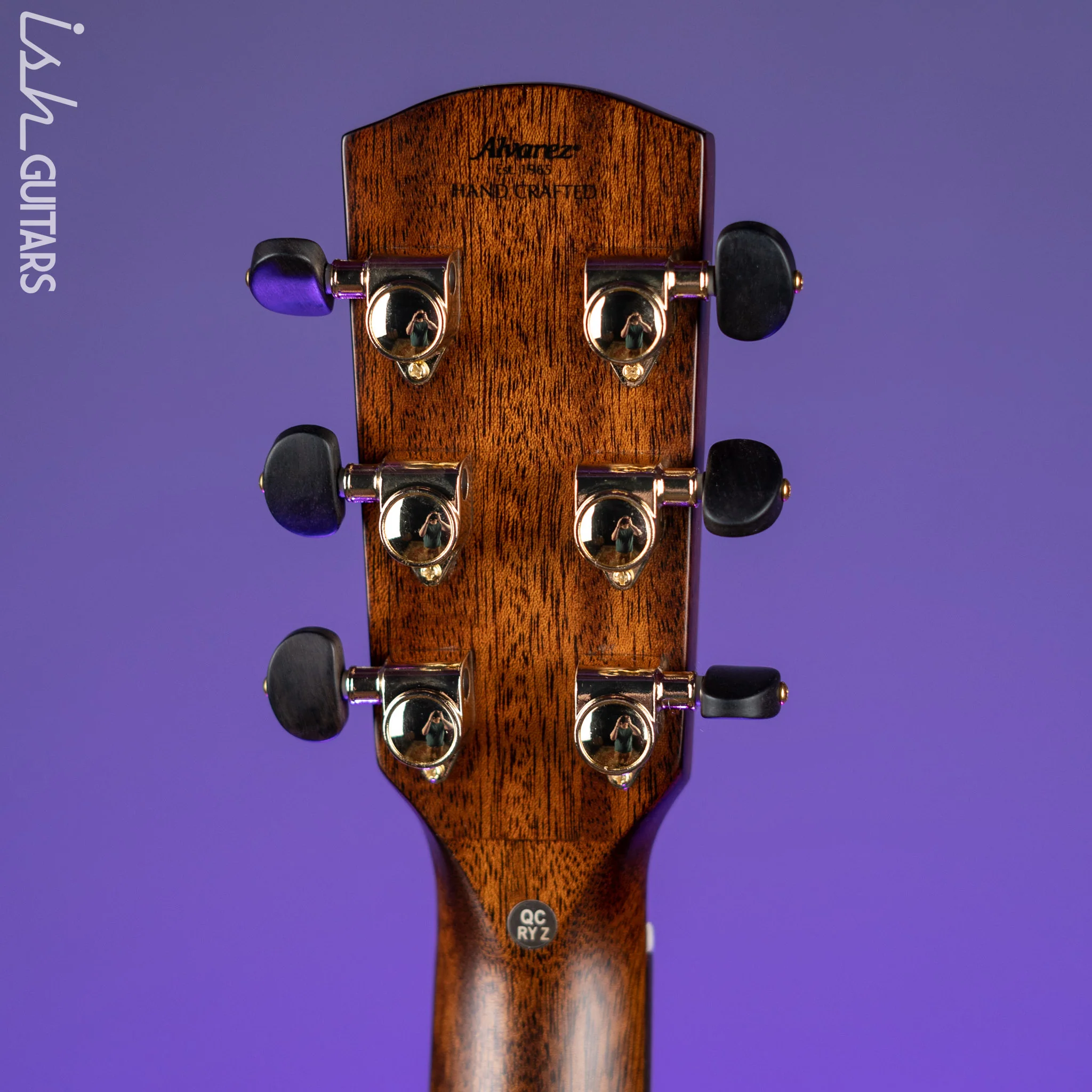 Alvarez MGA77CEAR Masterworks Elite Acoustic-Electric Guitar Shadow Burst - Image 15