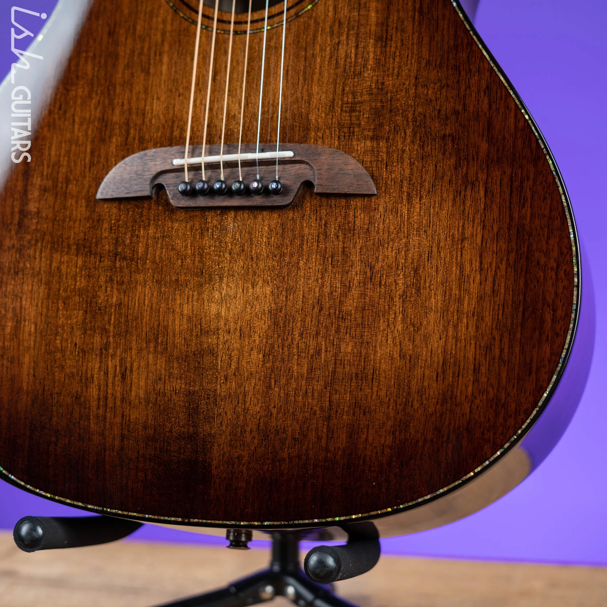 Alvarez MGA77CEAR Masterworks Elite Acoustic-Electric Guitar Shadow Burst - Image 4