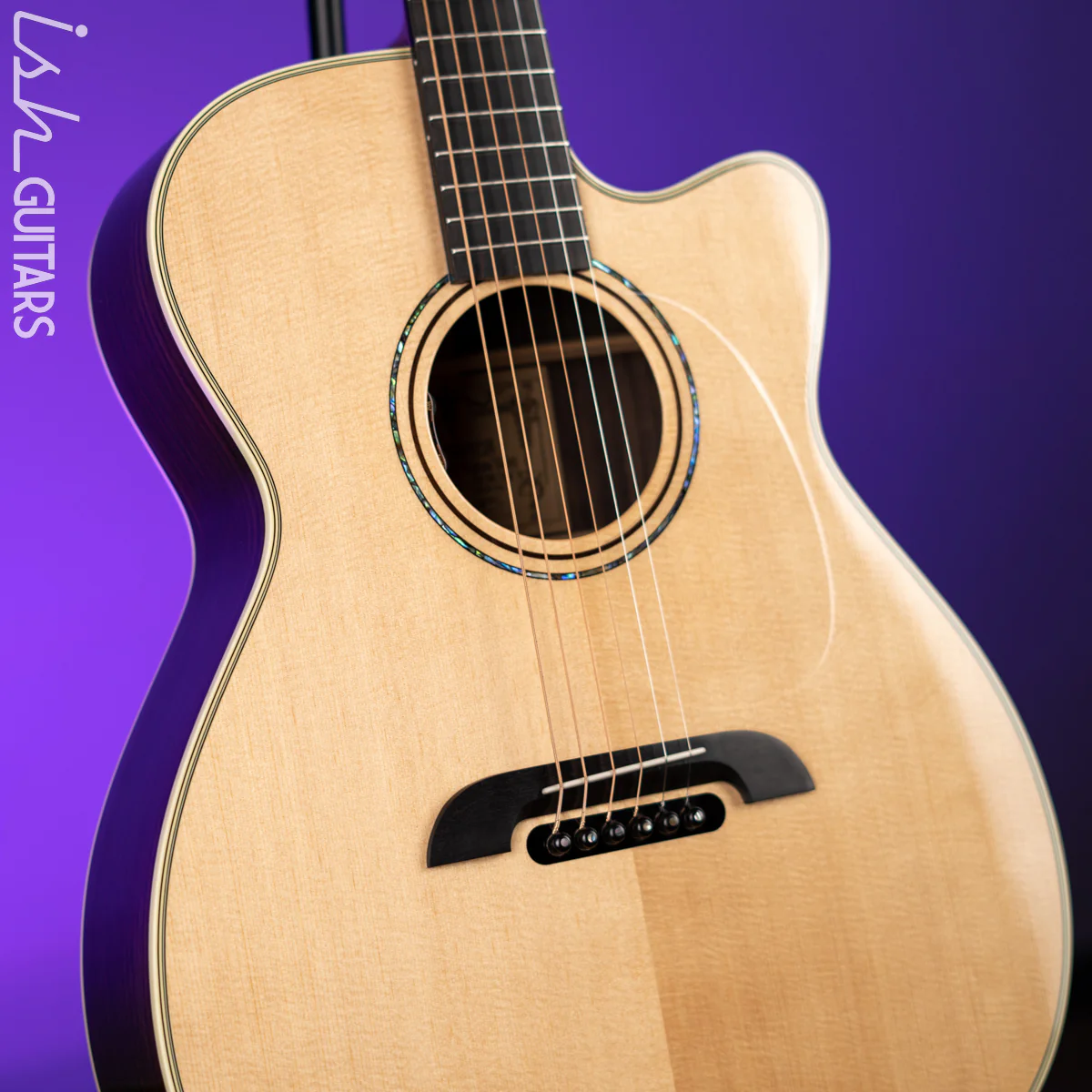 Alvarez FYM70CE Yairi Grand Masterworks OM Acoustic-Electric Guitar Natural Demo - Image 3