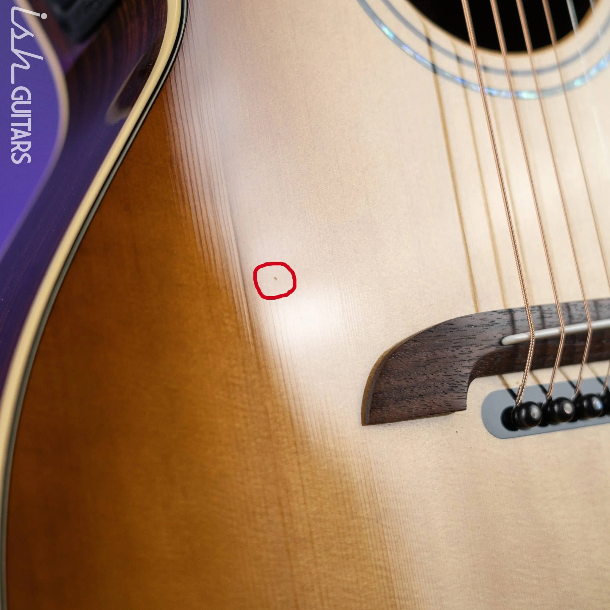 Alvarez Yairi GYM70CESHB Masterworks Grand Auditorium Cutaway Shadowburst - Image 7
