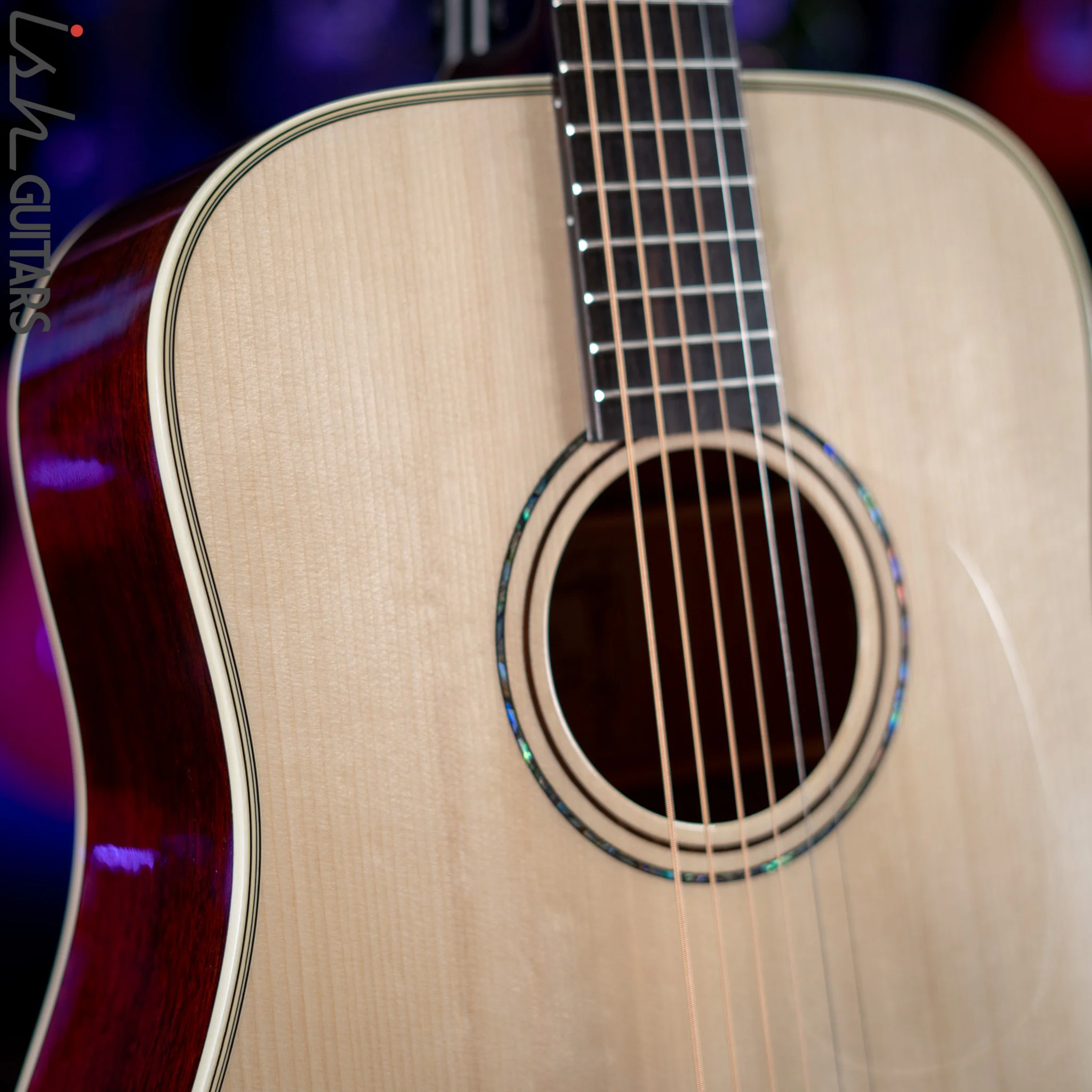 Alvarez Yairi Honduran Masterworks DYM60HD Dreadnought Adirondack Natural - Image 3