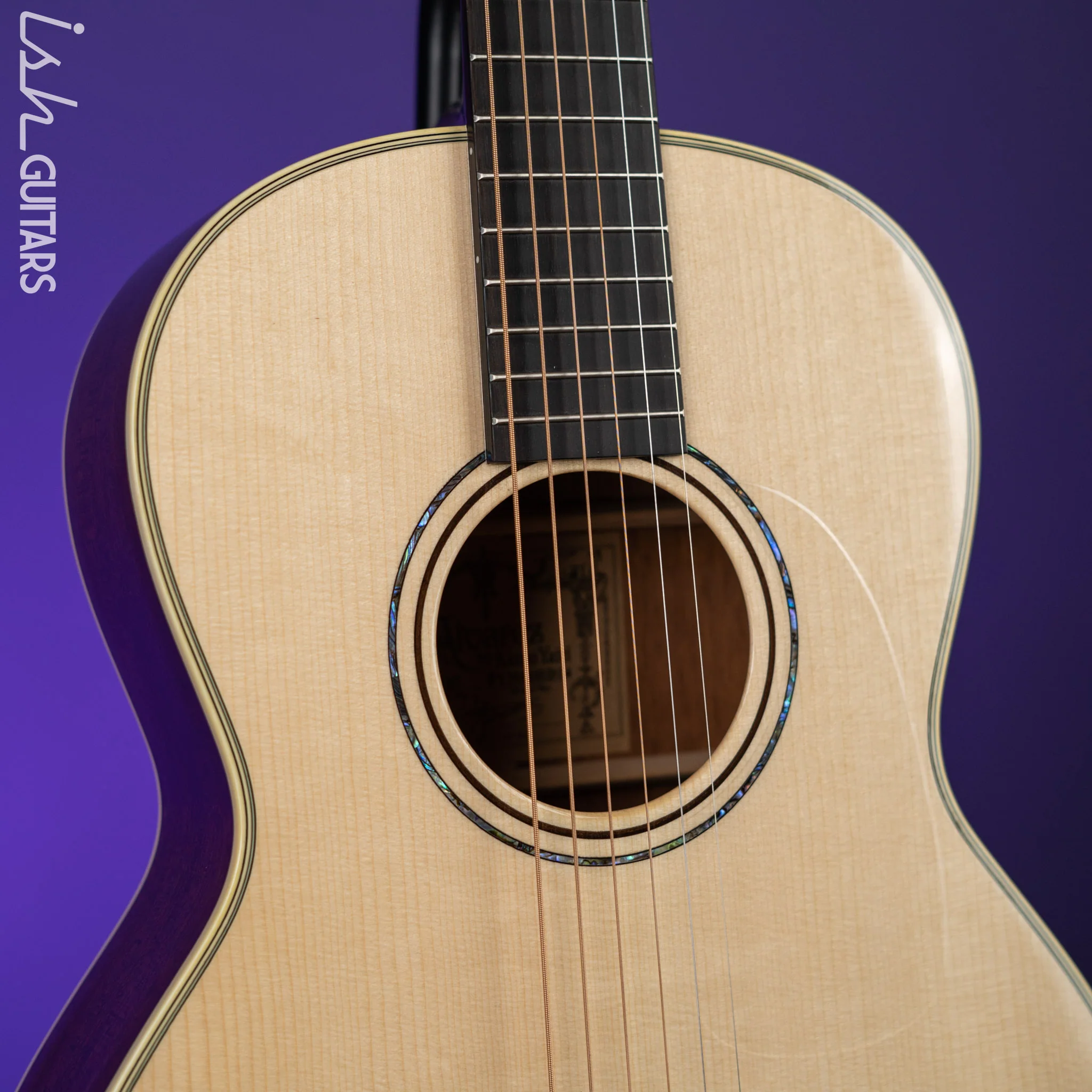 Alvarez Yairi PYM60HD14 Parlor Acoustic Guitar Natural - Image 4