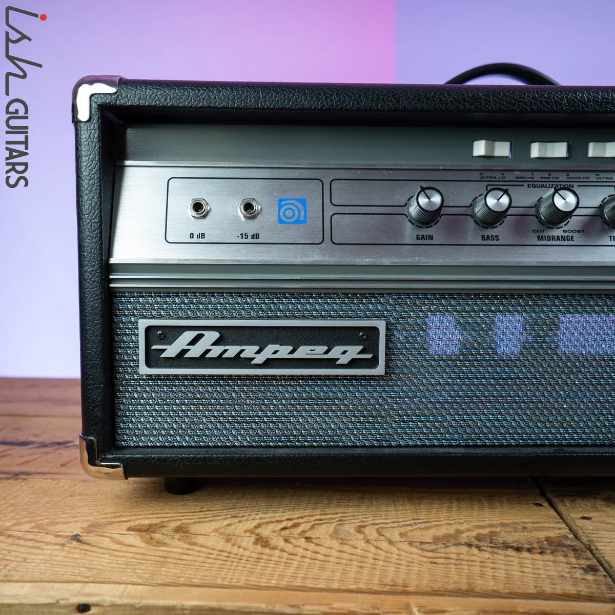 Ampeg V-4B 100w Bass Amplifier Head Reissue - Image 3