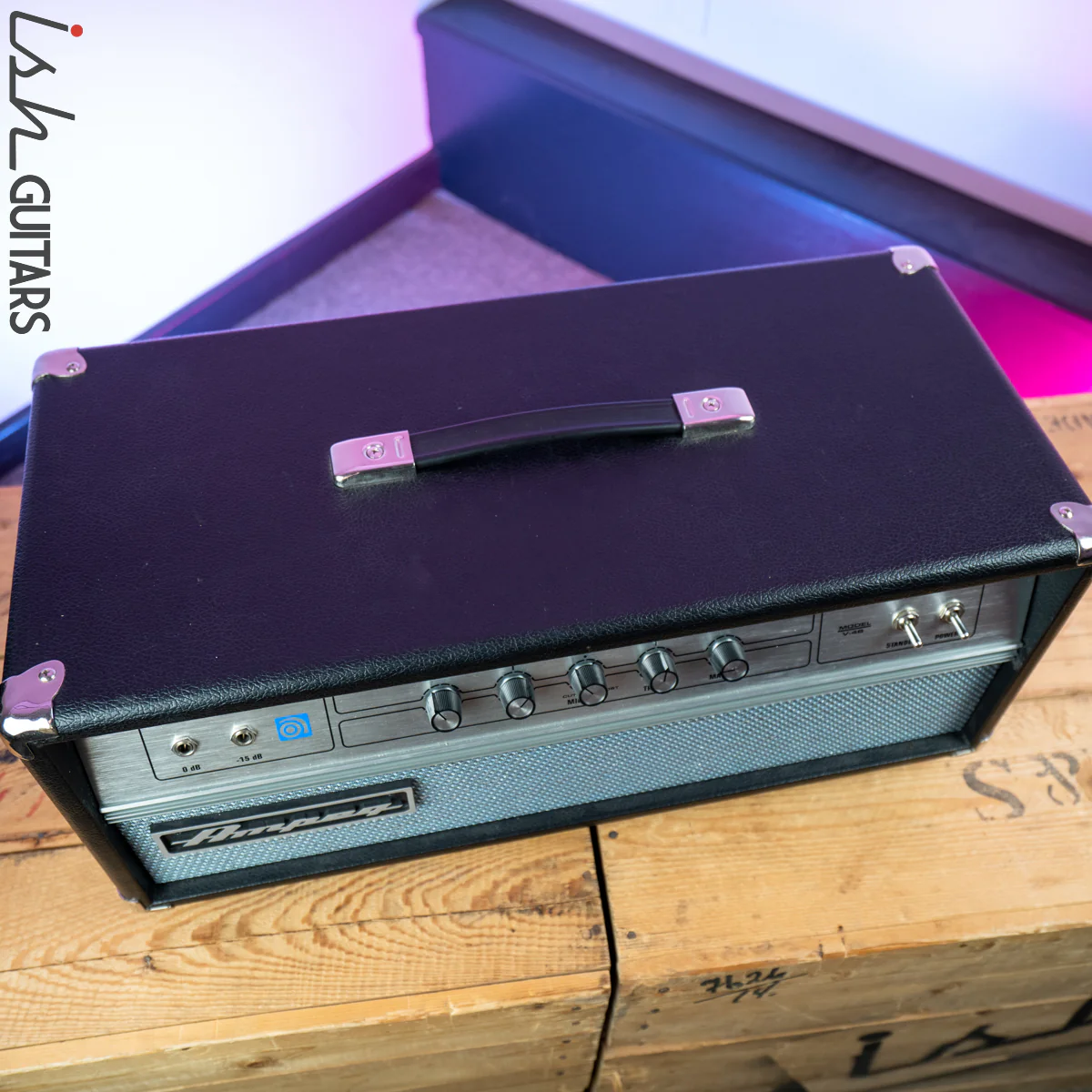 Ampeg V-4B 100w Bass Amplifier Head Reissue - Image 6