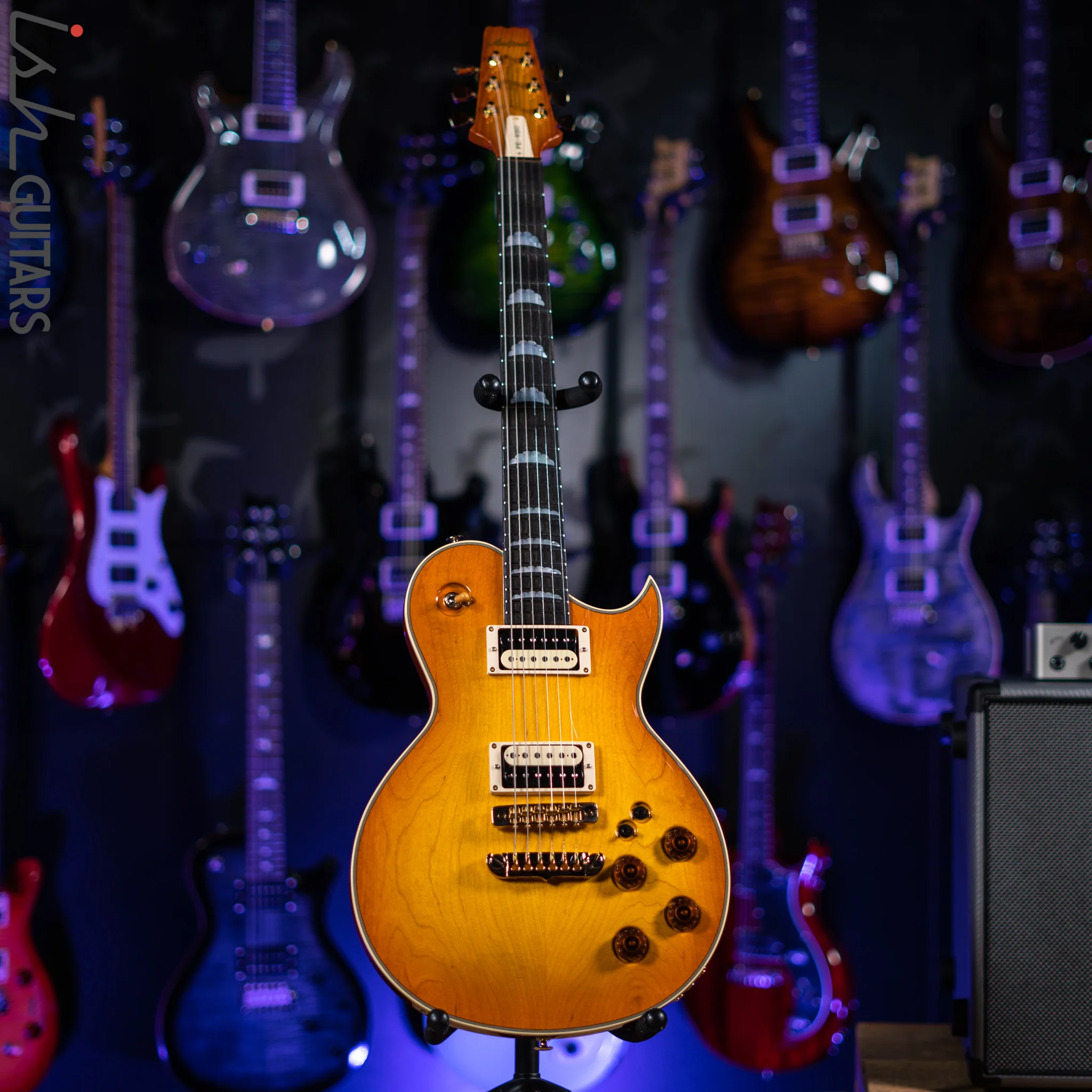 Aria Pro II PE-R80 Lemon Drop Made in Japan MIJ Electric Guitar - Image 2