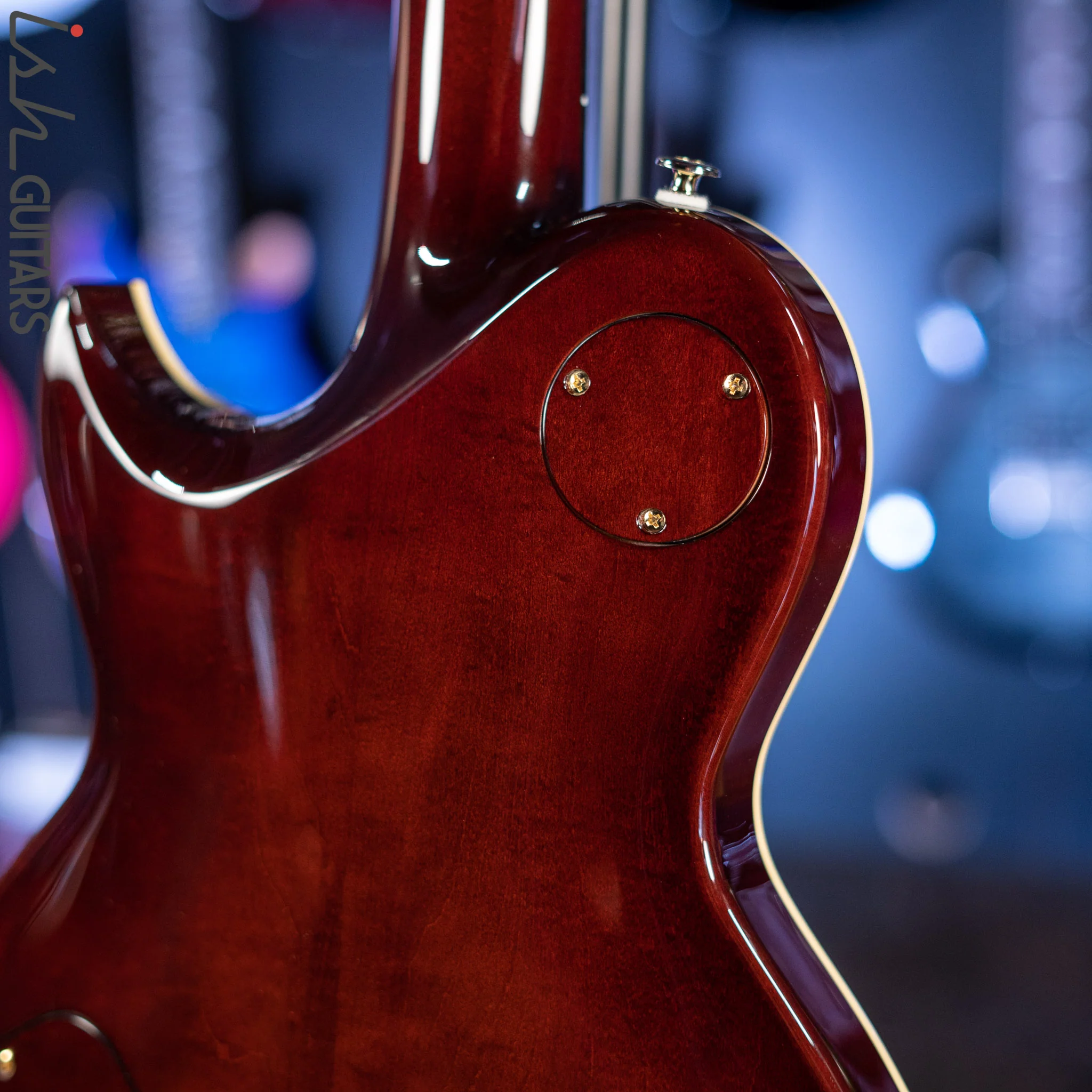 Aria Pro II PE-R80 Stained Brown Made in Japan MIJ Electric Guitar - Image 11