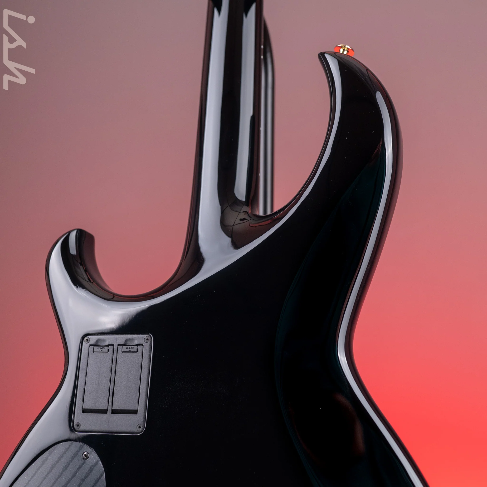 Aria Pro II SB-1000 4-String Bass Black - Image 8