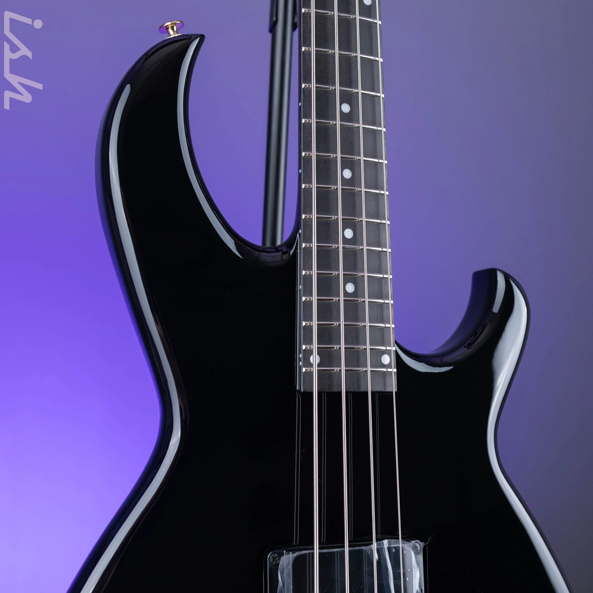 Aria Pro II SB-1000 4-String Bass Black - Image 3