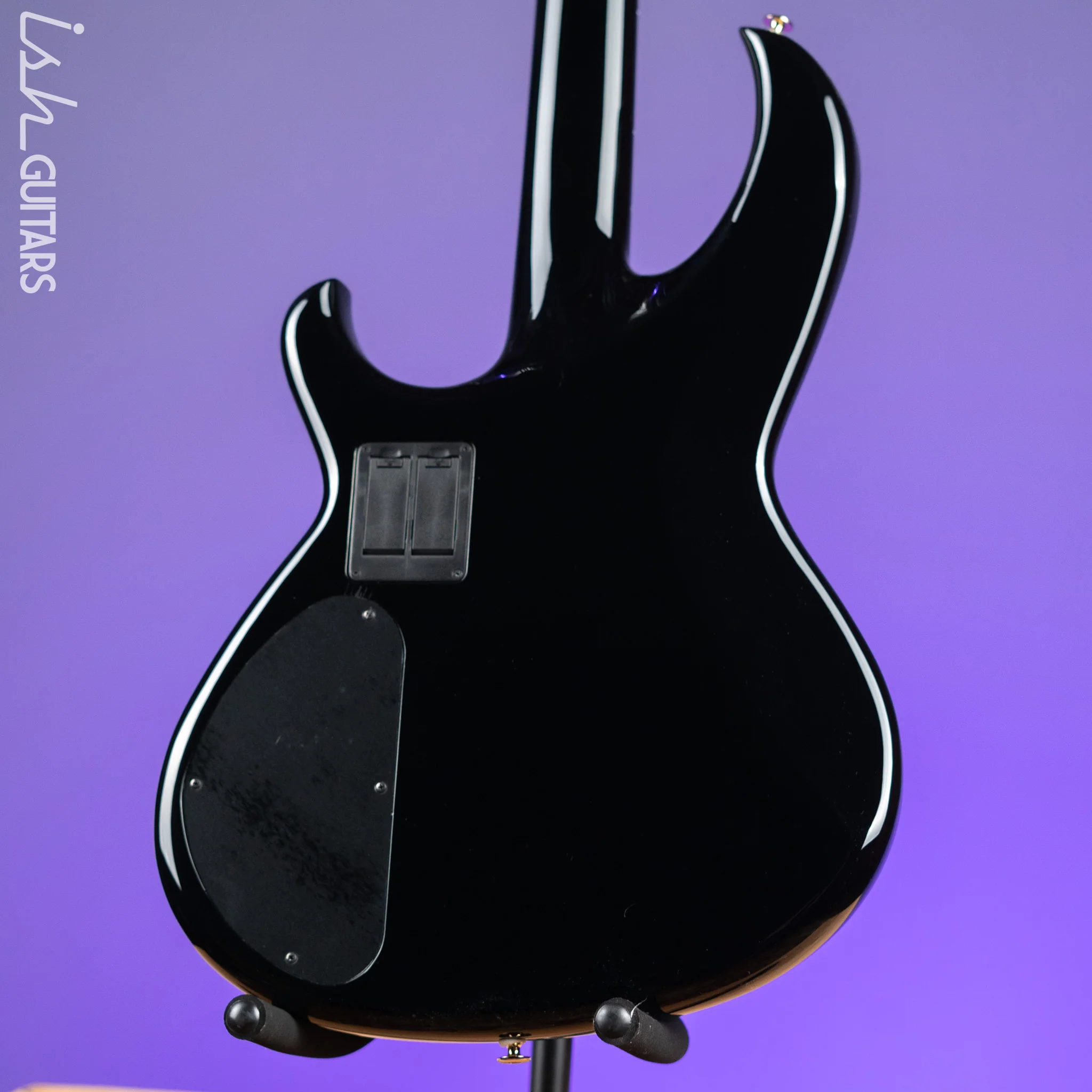 Aria Pro II SB-1000 4-String Bass Guitar Black - Image 7