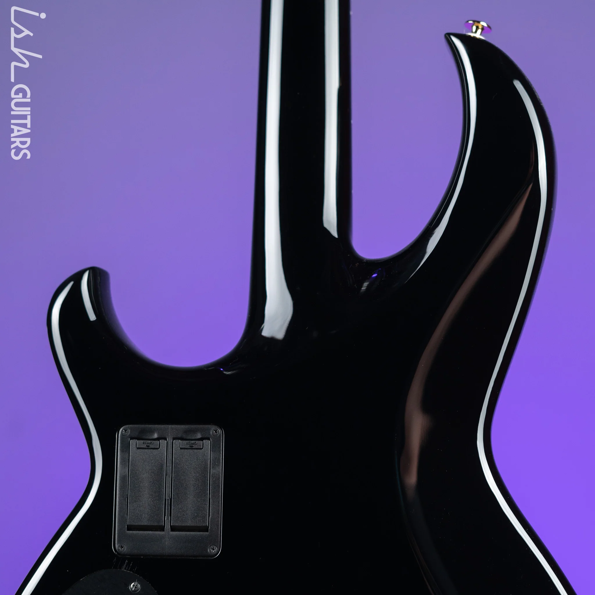 Aria Pro II SB-1000 4-String Bass Guitar Black - Image 8
