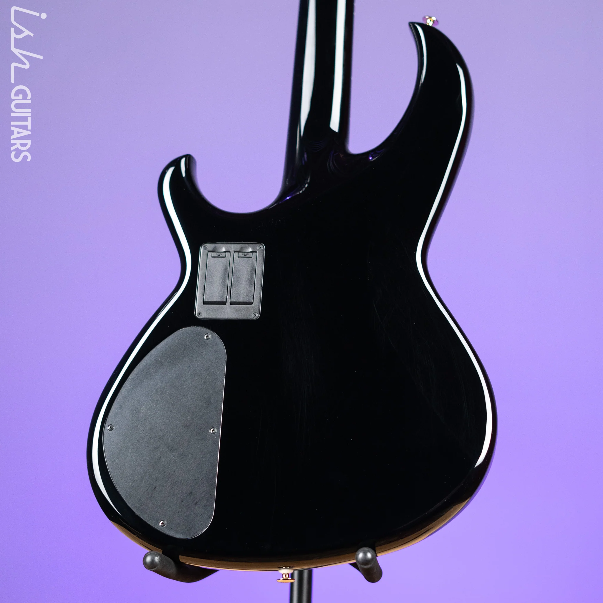 Aria Pro II SB-1000 4-String Bass Guitar Black - Image 7