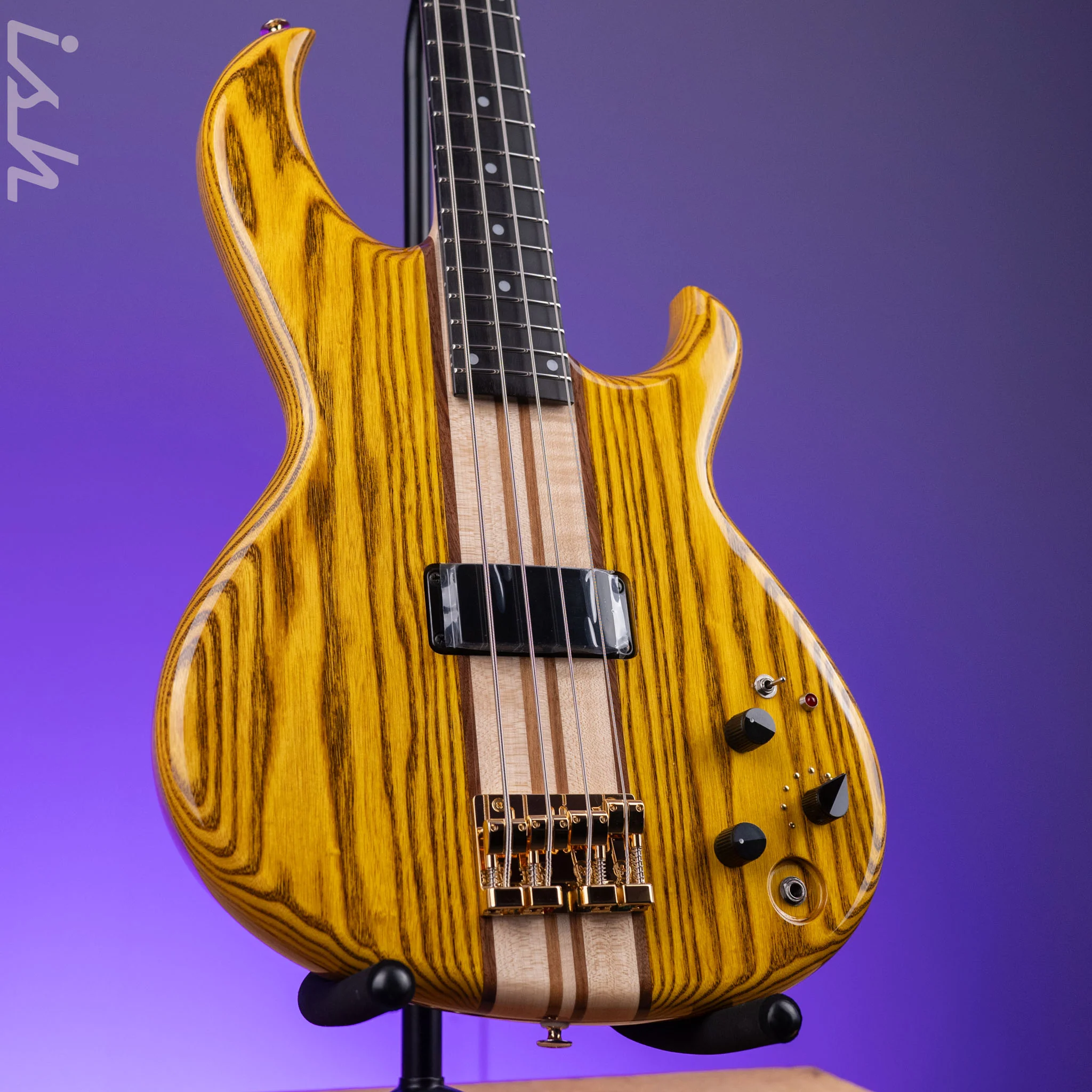Aria Pro II SB-1000 4-String Bass Natural Oak