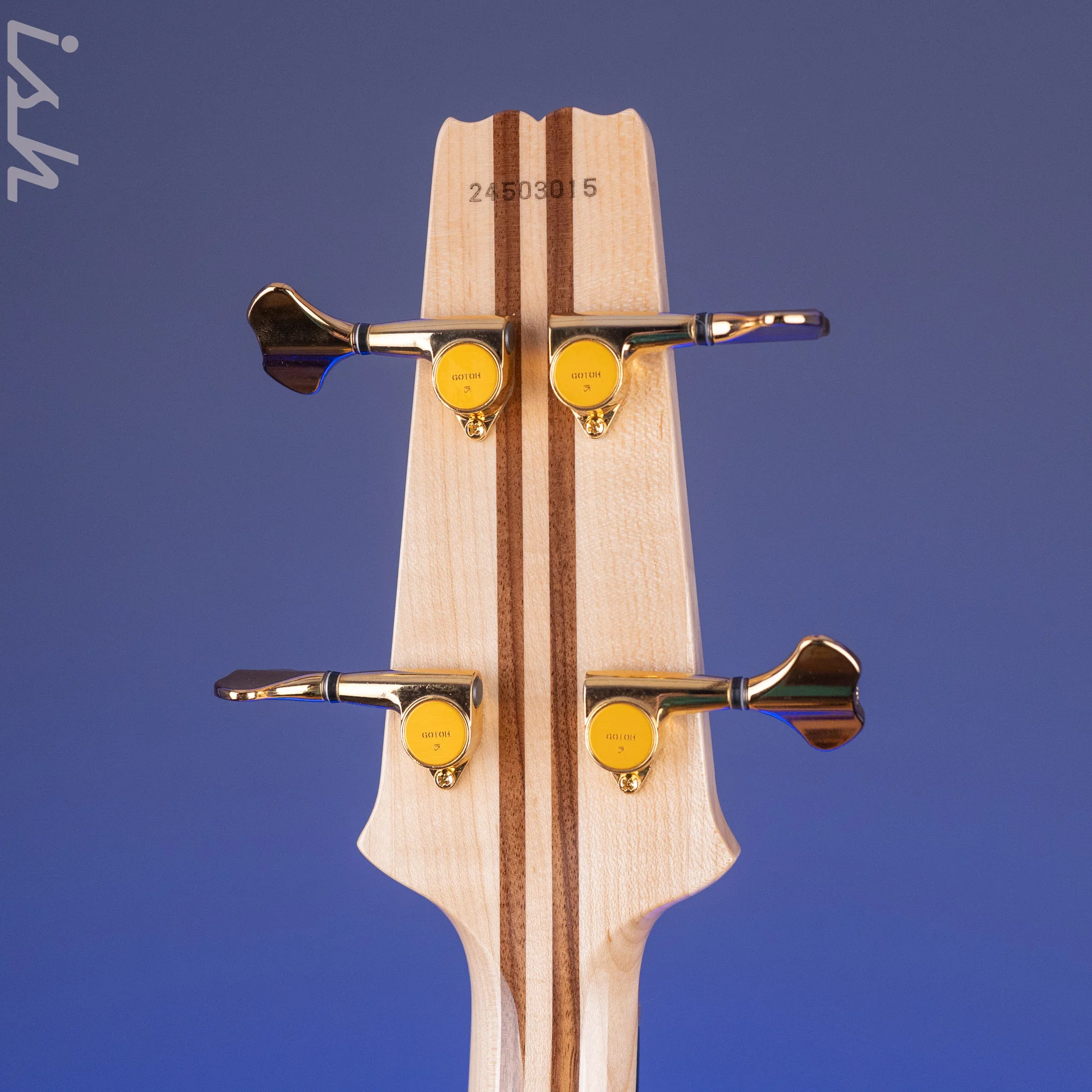 Aria Pro II SB-1000 4-String Bass Padouk Red - Image 10