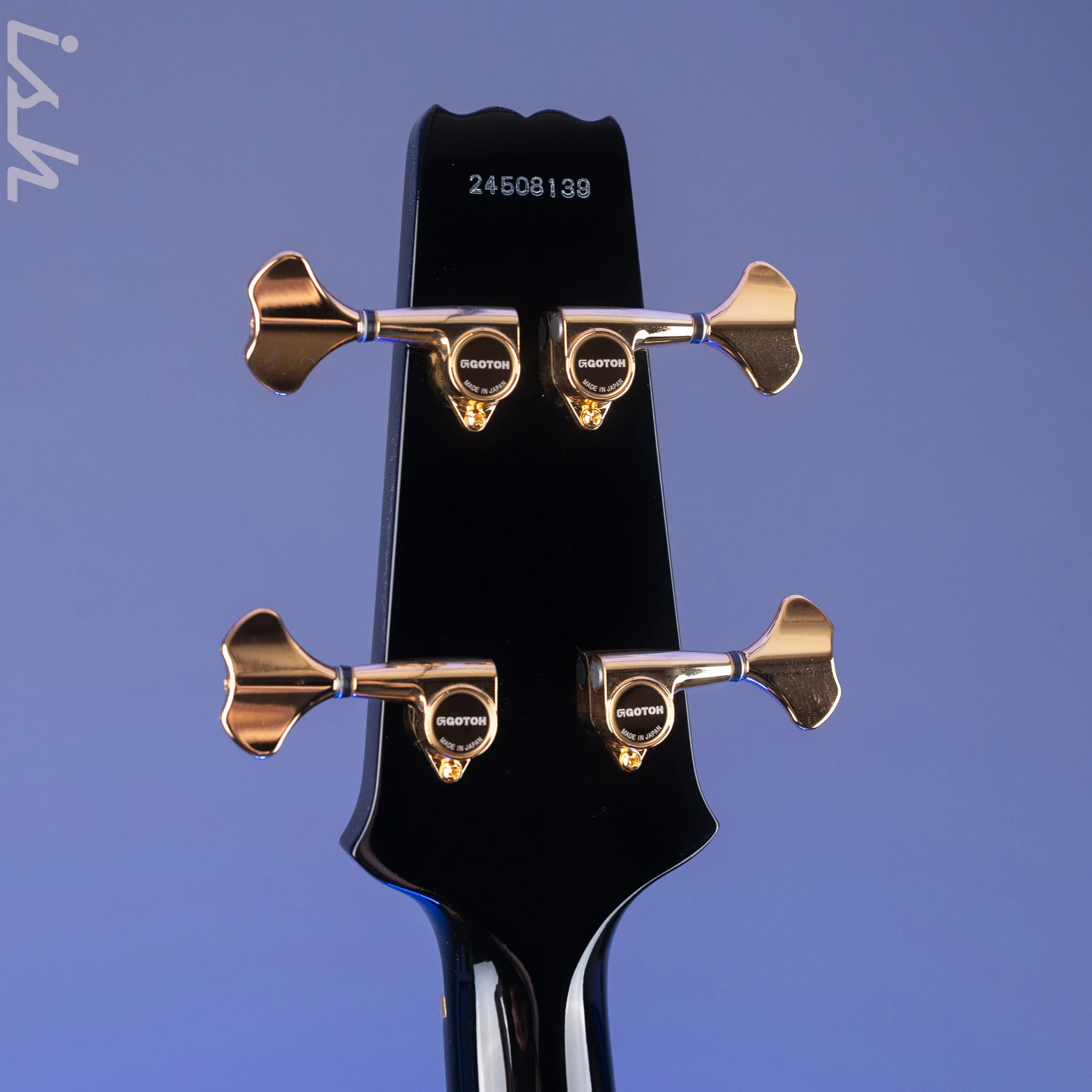 Aria Pro II SB-1000 4-String Bass Solid Black - Image 11