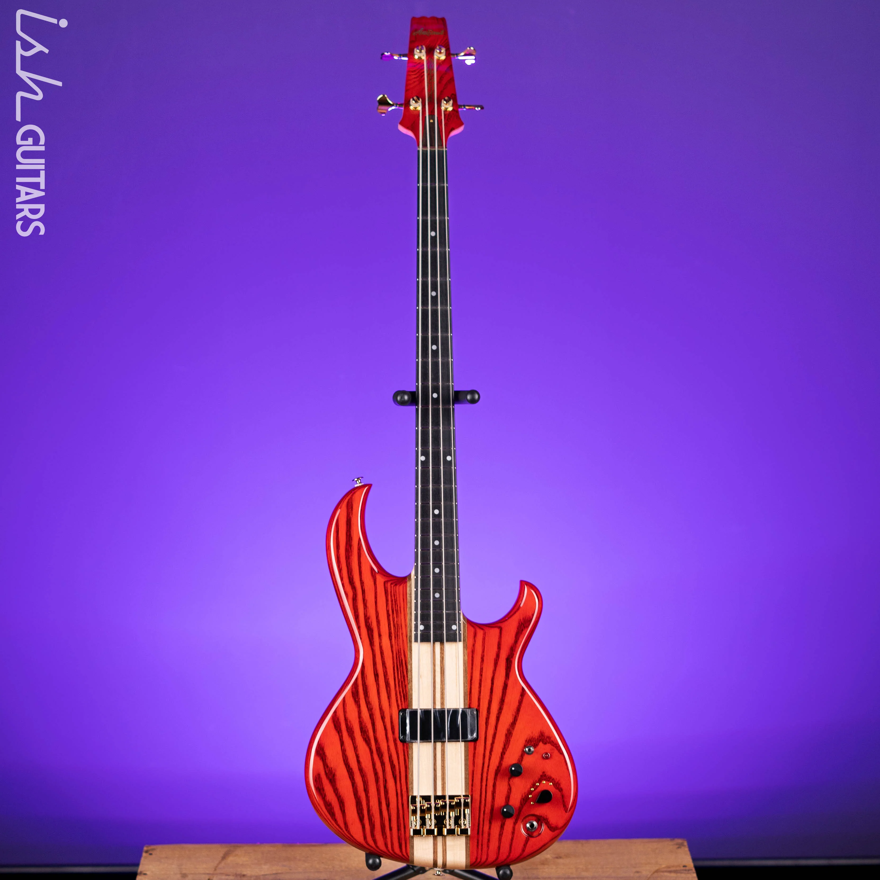 Aria Pro II SB-1000 Bass 4-String Padua Red - Image 2