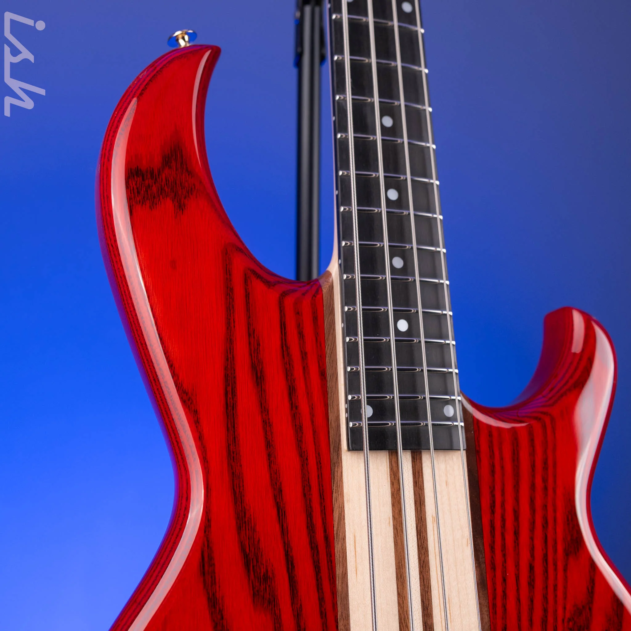 Aria Pro II SB-1000 Bass 4-String Paduak Red - Image 4