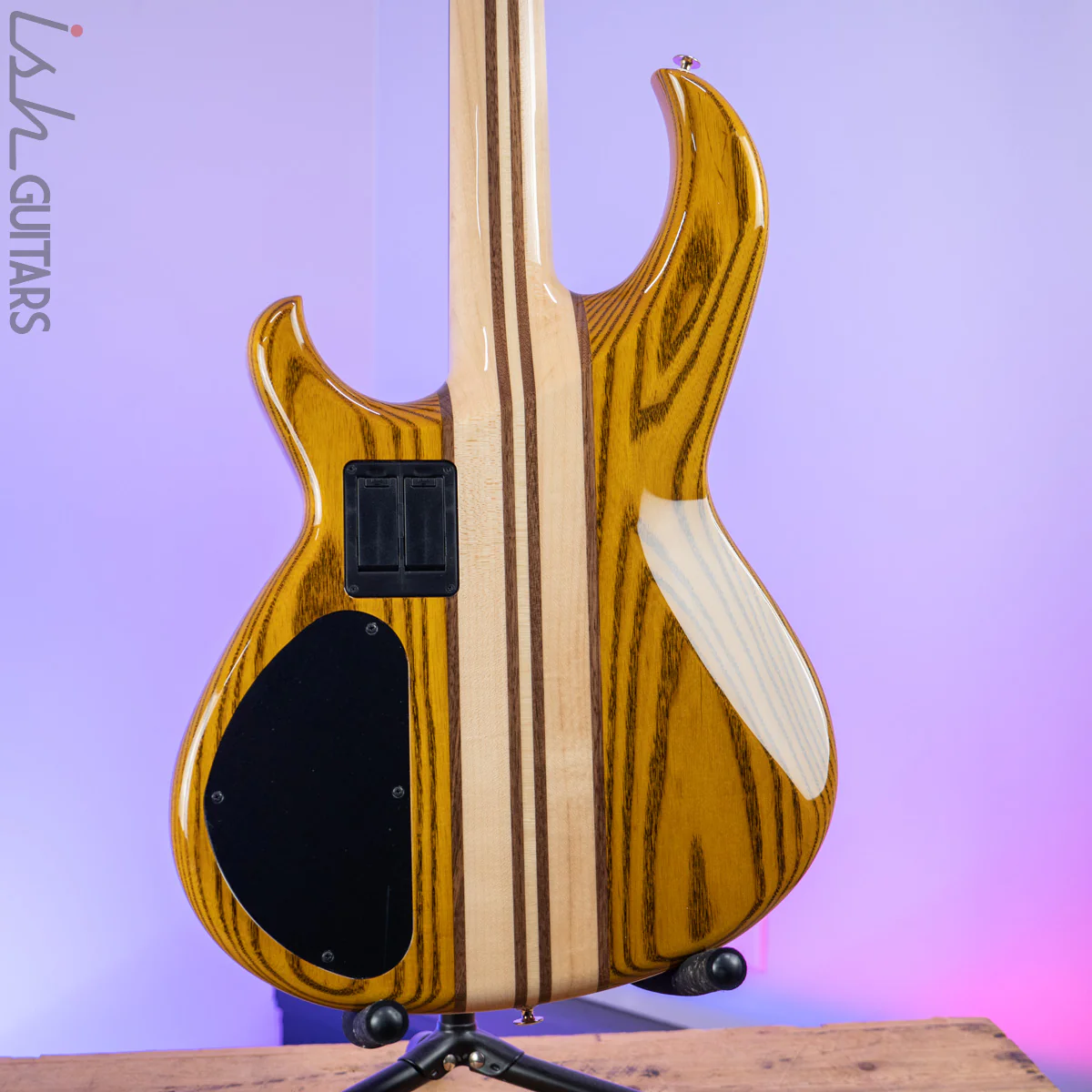 Aria Pro II SB-1000B Reissue Bass Guitar Made in Japan Amber - Image 9