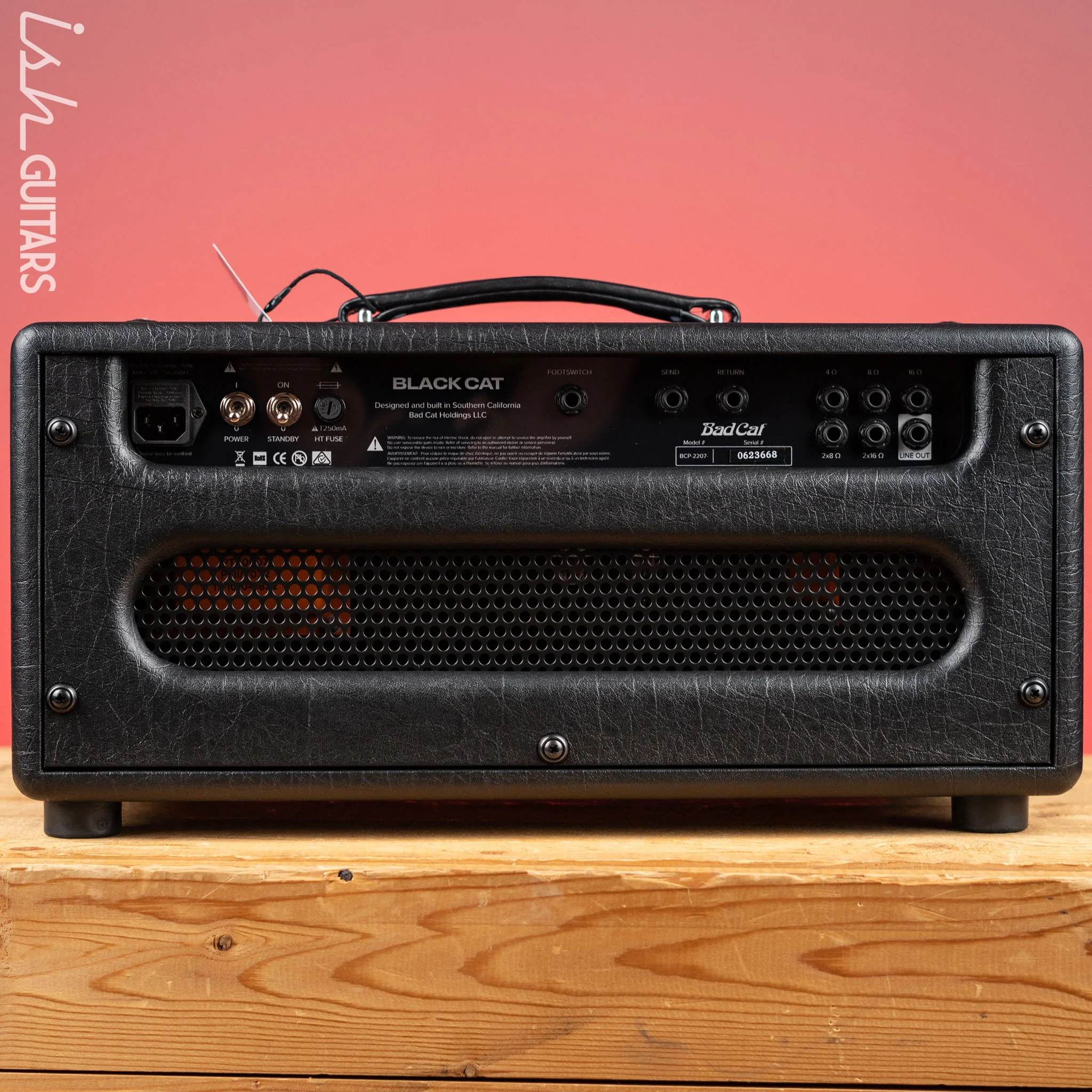 Bad Cat Black Cat 20W Guitar Amplifier Head Demo - Image 4