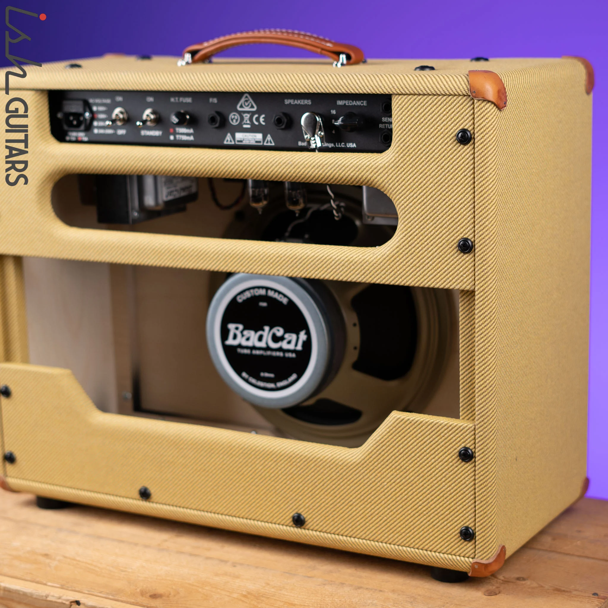 Bad Cat Cub 15R USA Player Series 15W Combo Amplifier Tweed - Image 7