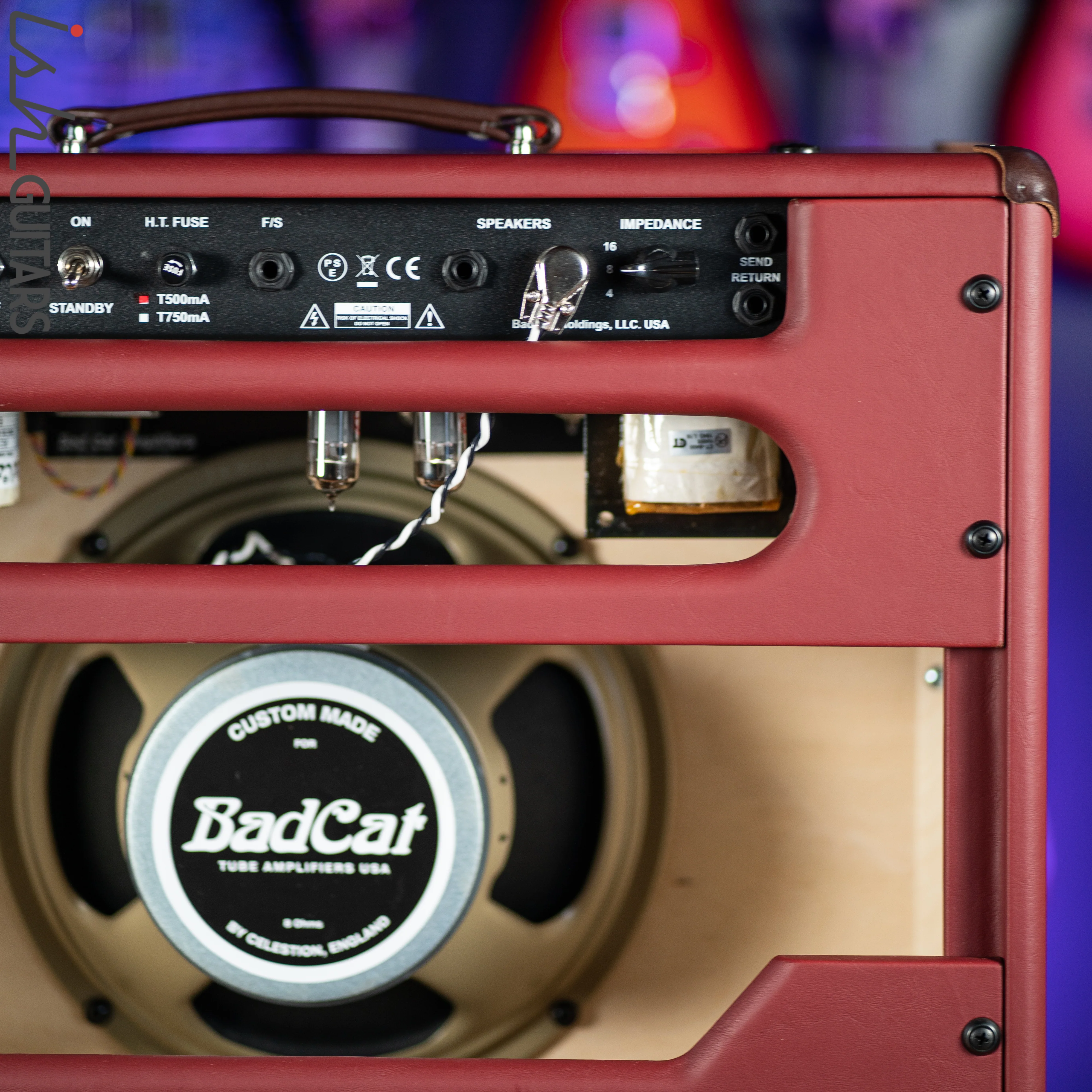 Bad Cat Cub 15R USA Player Series 15W 1x12 Tube Combo Amp Red - Image 7