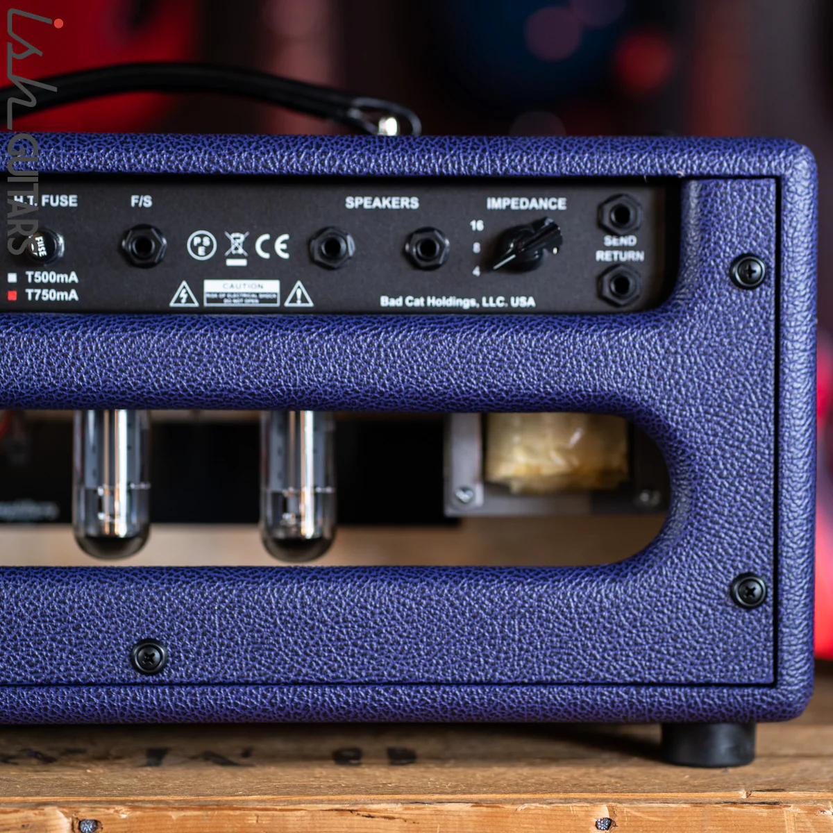 Bad Cat Lynx-X Players Series 40 Watt Amp Head Custom Plum Tolex - Image 6