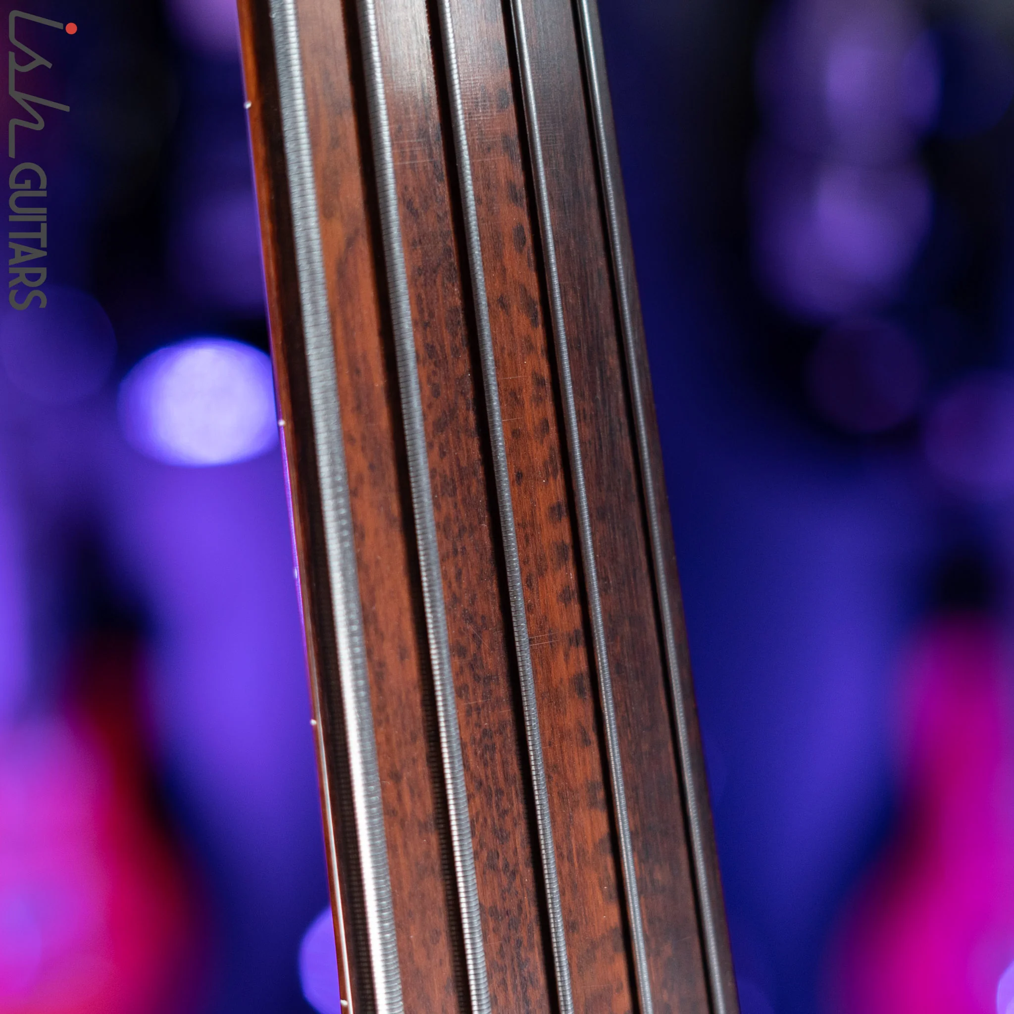 Benavente SCB Hollowbody Fretless 5 String Bass Natural - Image 15