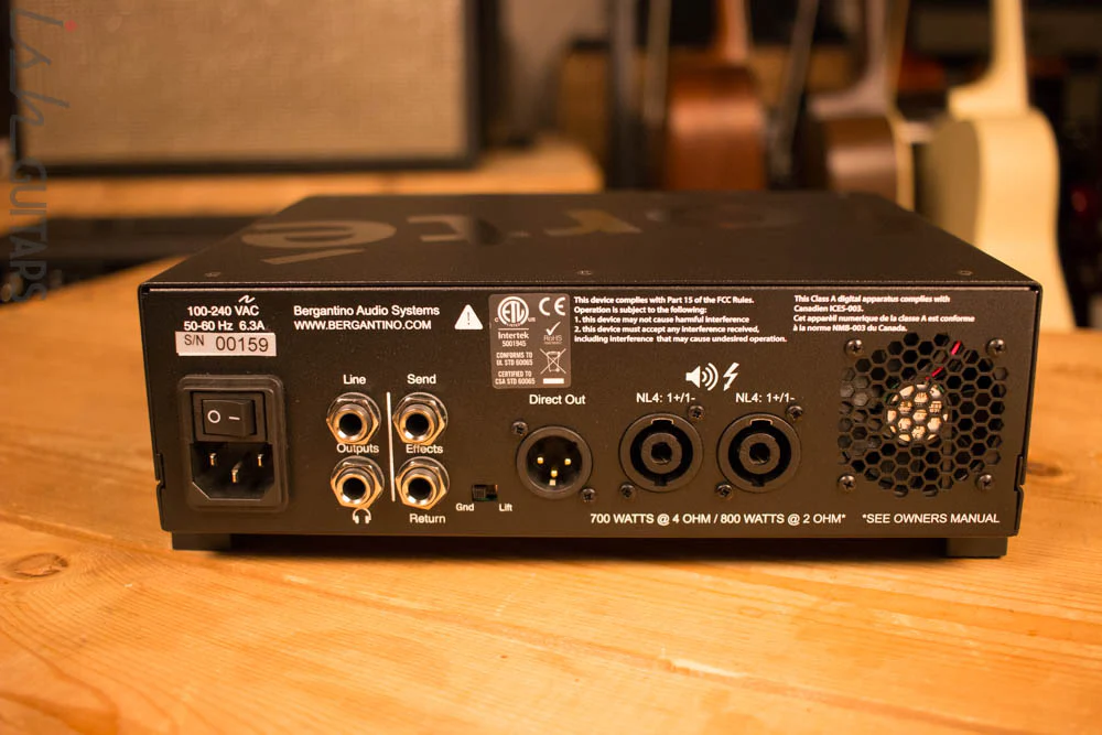 Bergantino Forté Bass Amp D Class Head - Image 3