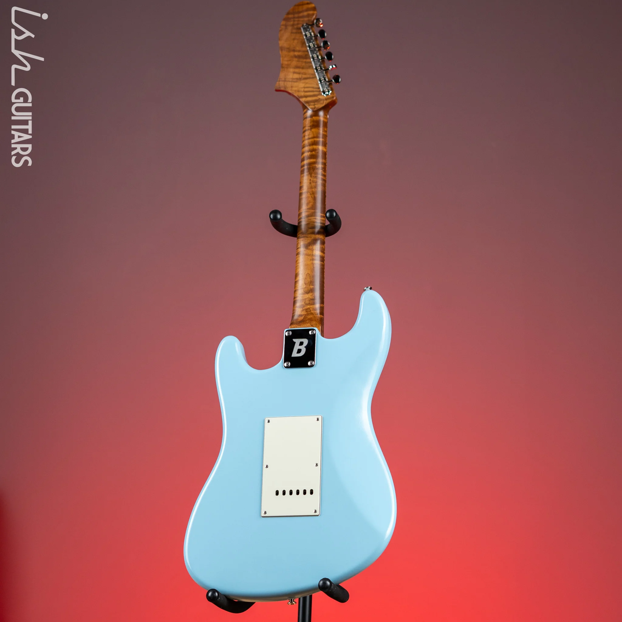 Bilt MERC Electric Guitar Daphne Blue - Image 6