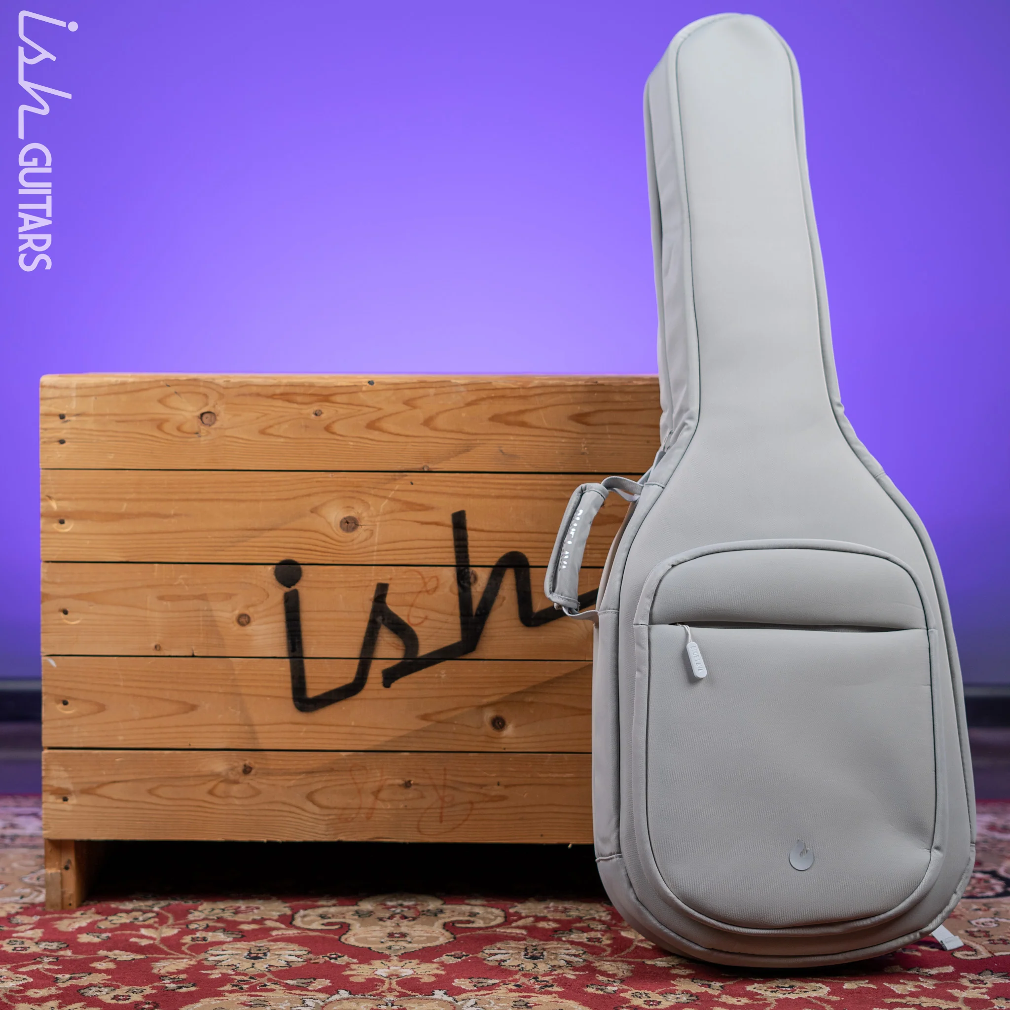 Lava Music Blue Lava Smart Acoustic Guitar Aqua/Mint Green w/ Airflow Bag - Image 10