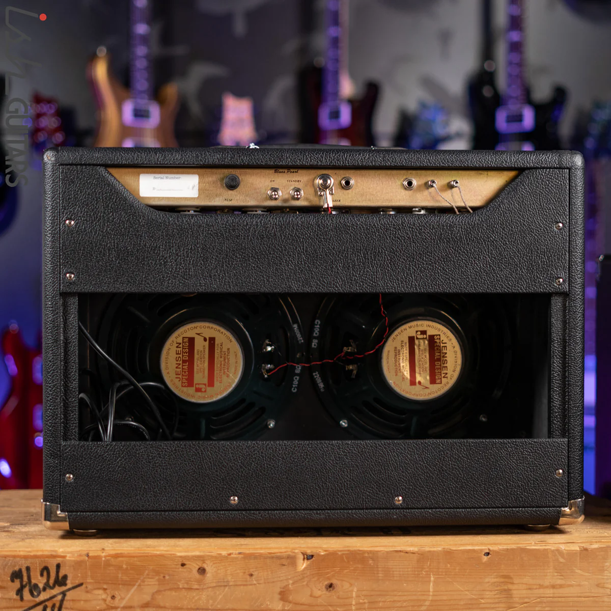 Blues Pearl Verbrasonic 2x10 Combo Amplifier - Image 6