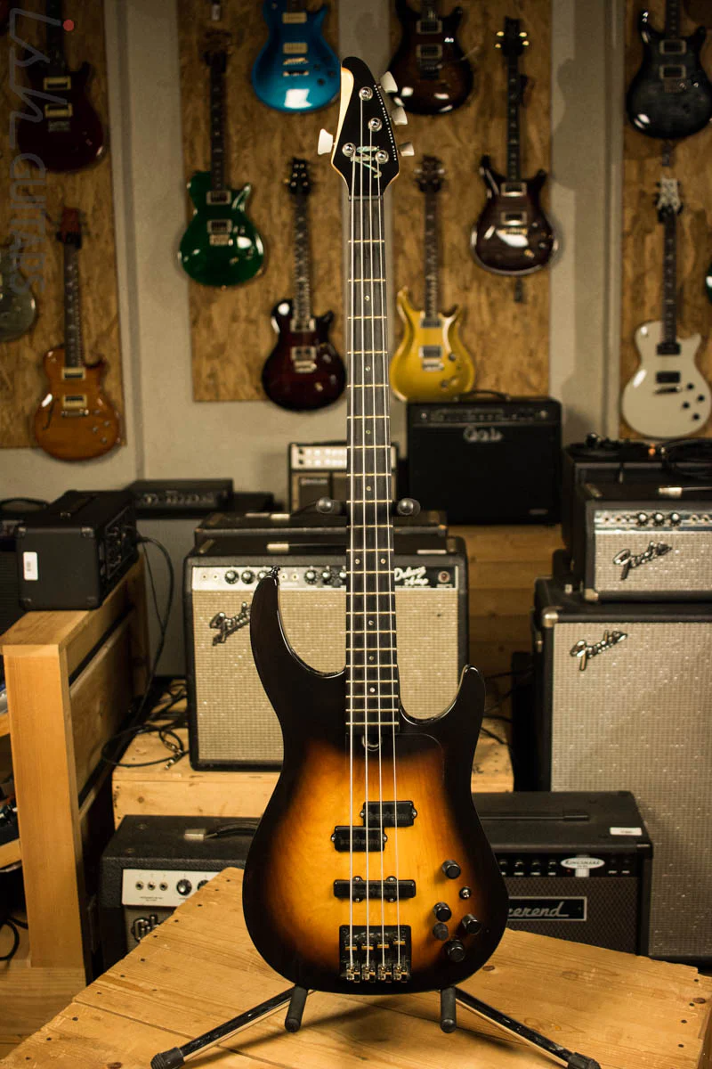 1998 Brian Moore Custom Shop TC4P Bass Guitar - Image 2