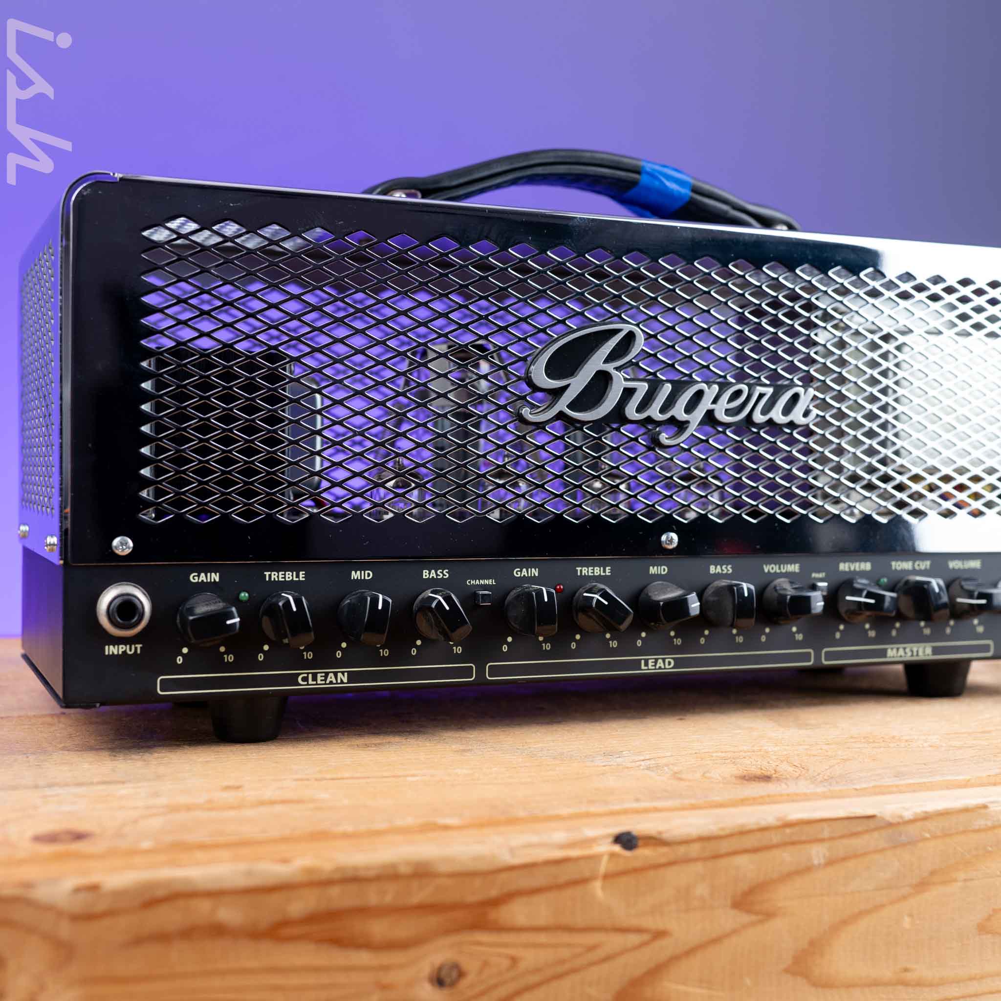 Bugera T50 Infinium 50-watt 2-channel Tube Head Chrome - Image 2