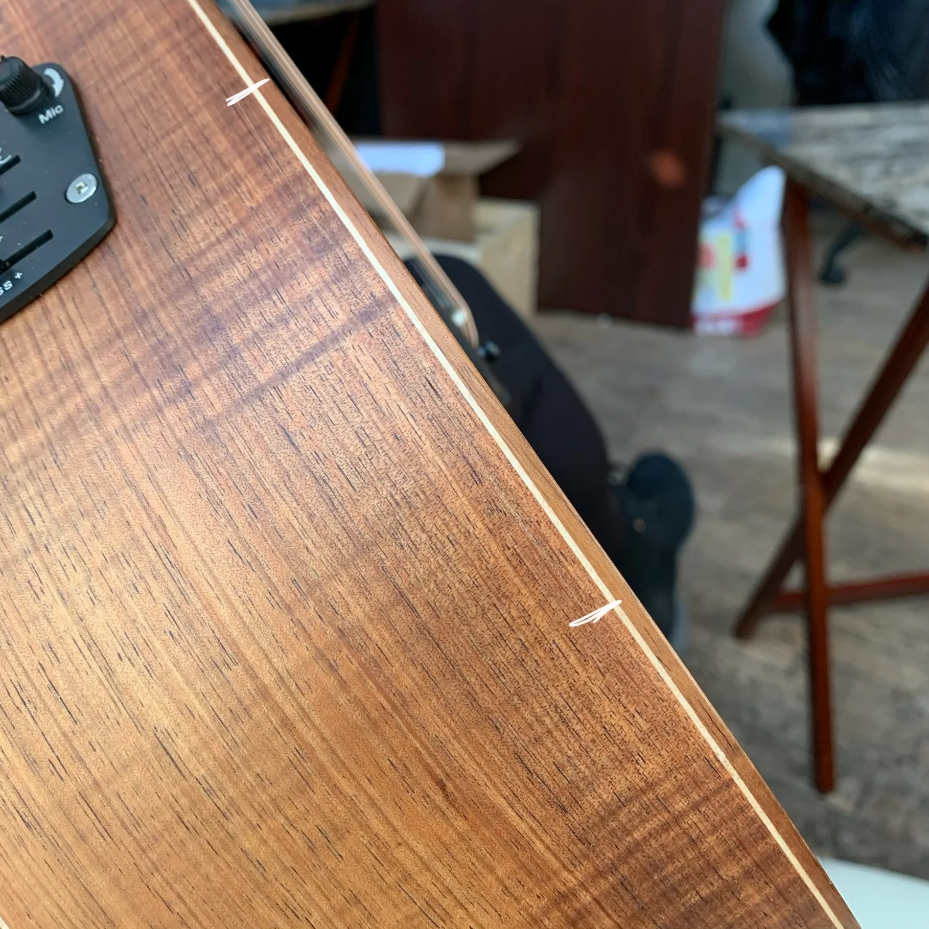 Cole Clark Angel 3 AN3EC-RDBL Redwood Top B-Stock - Image 11